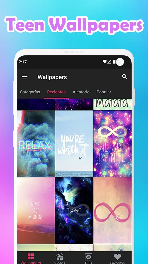 Teen Wallpapers 10000+ | Indus Appstore | Screenshot