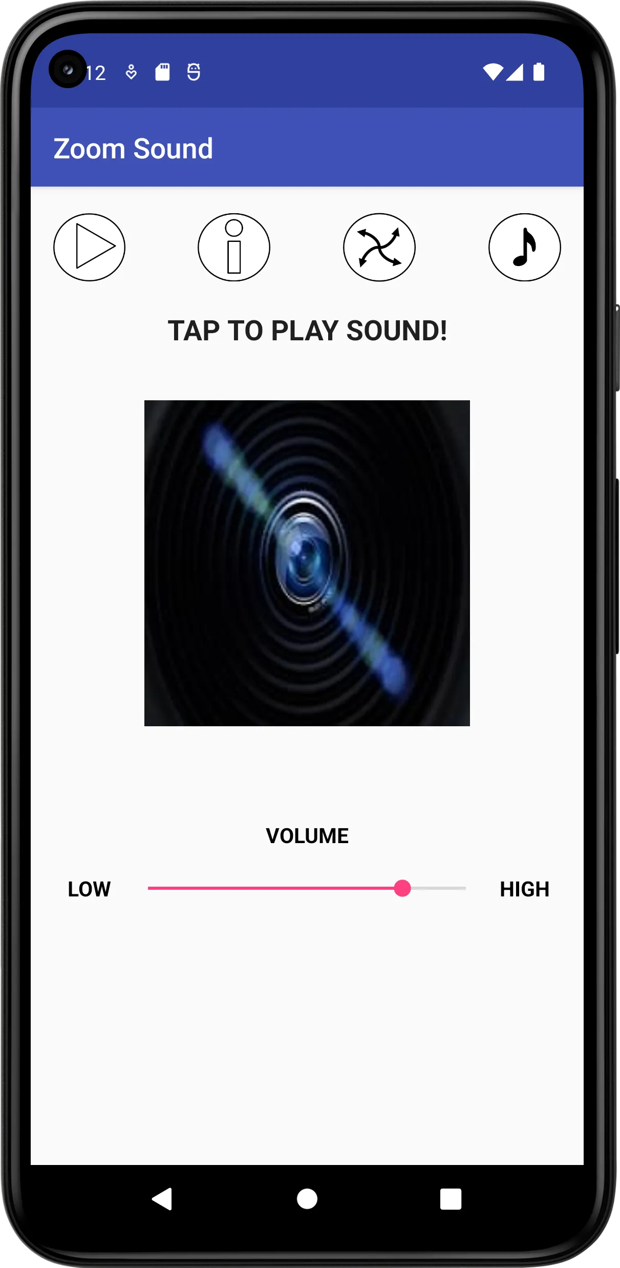 Zoom Sound | Indus Appstore | Screenshot