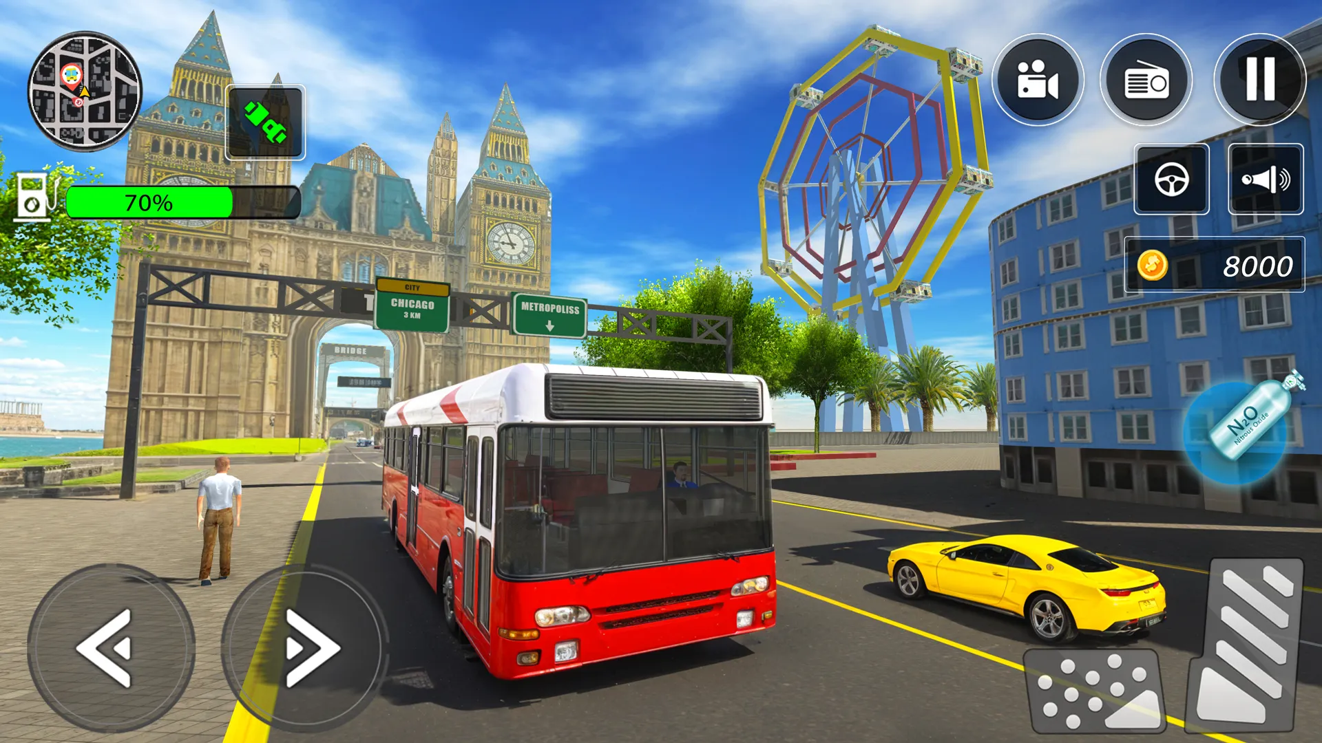 City Bus Simulator City Game | Indus Appstore | Screenshot