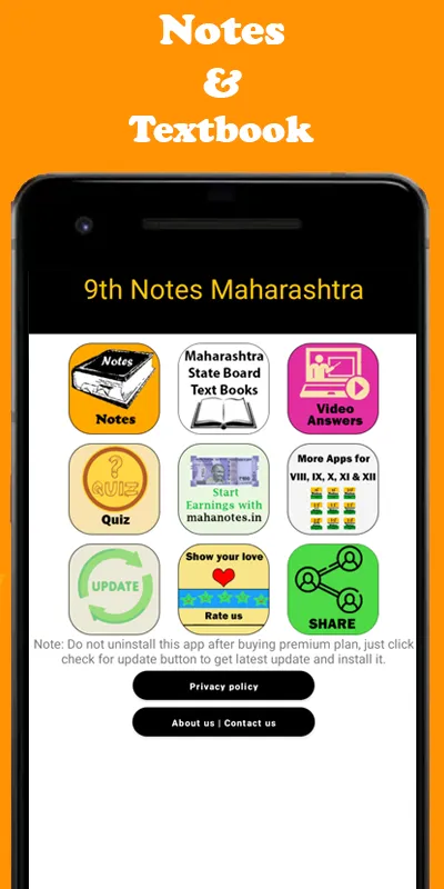 9th Notes Maharashtra 2021 | Indus Appstore | Screenshot