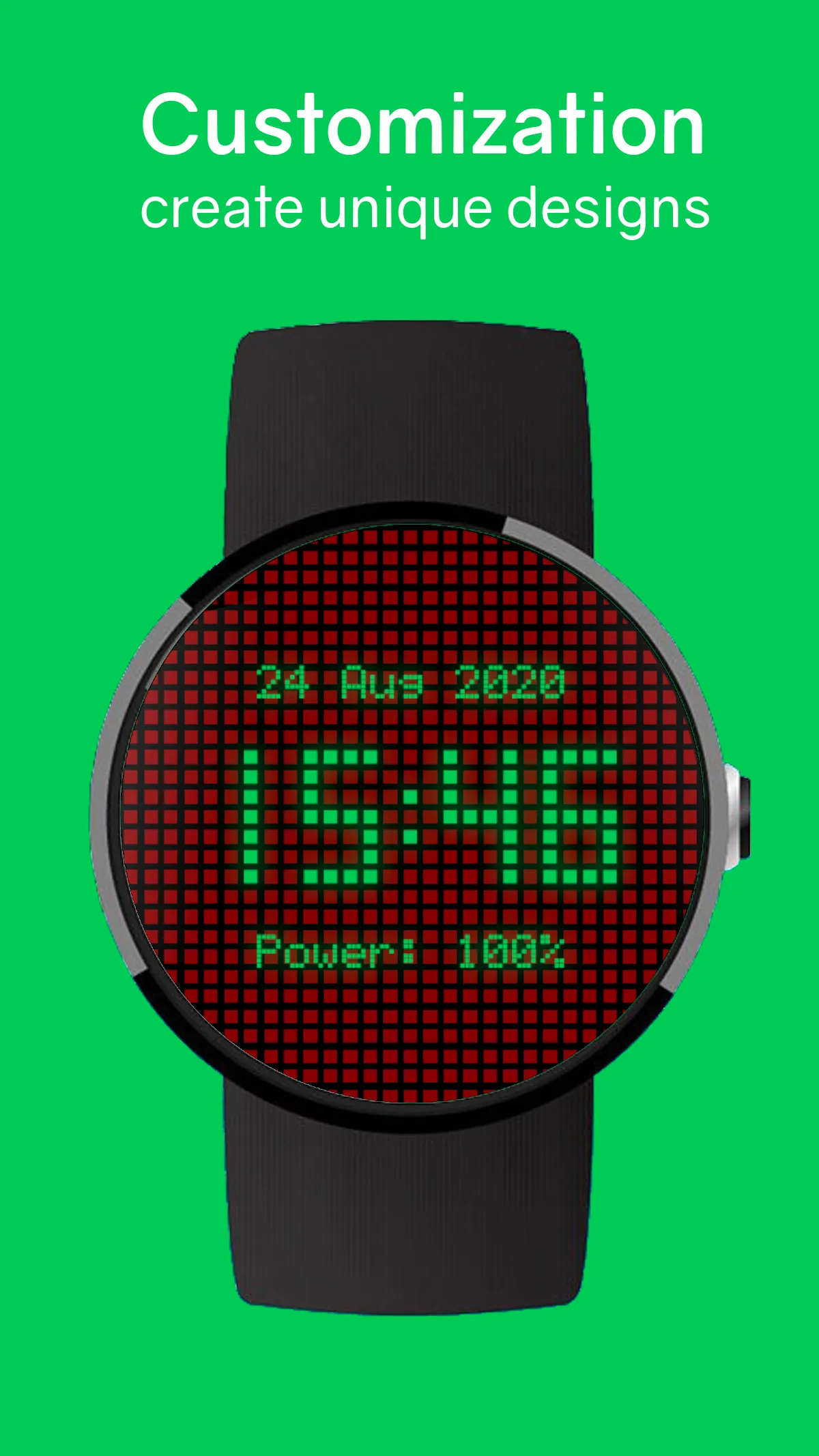 Pixels Watch Face | Indus Appstore | Screenshot