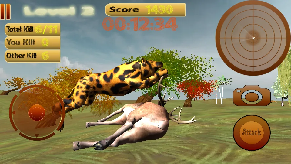 Angry Leopard - Chase Animals | Indus Appstore | Screenshot