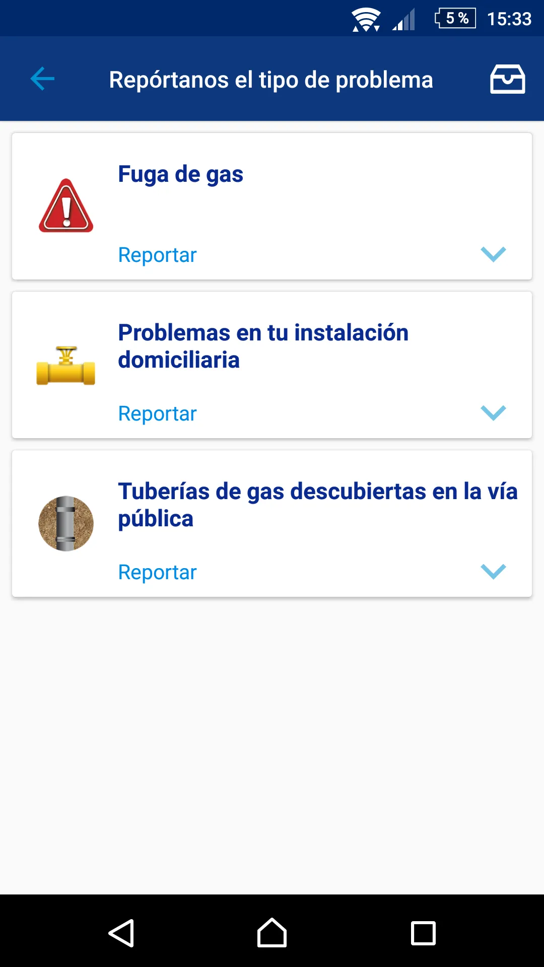 Facilito Gas Natural | Indus Appstore | Screenshot