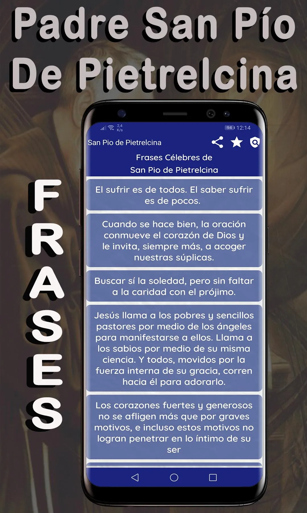 Padre San Pío De Pietrelcina | Indus Appstore | Screenshot