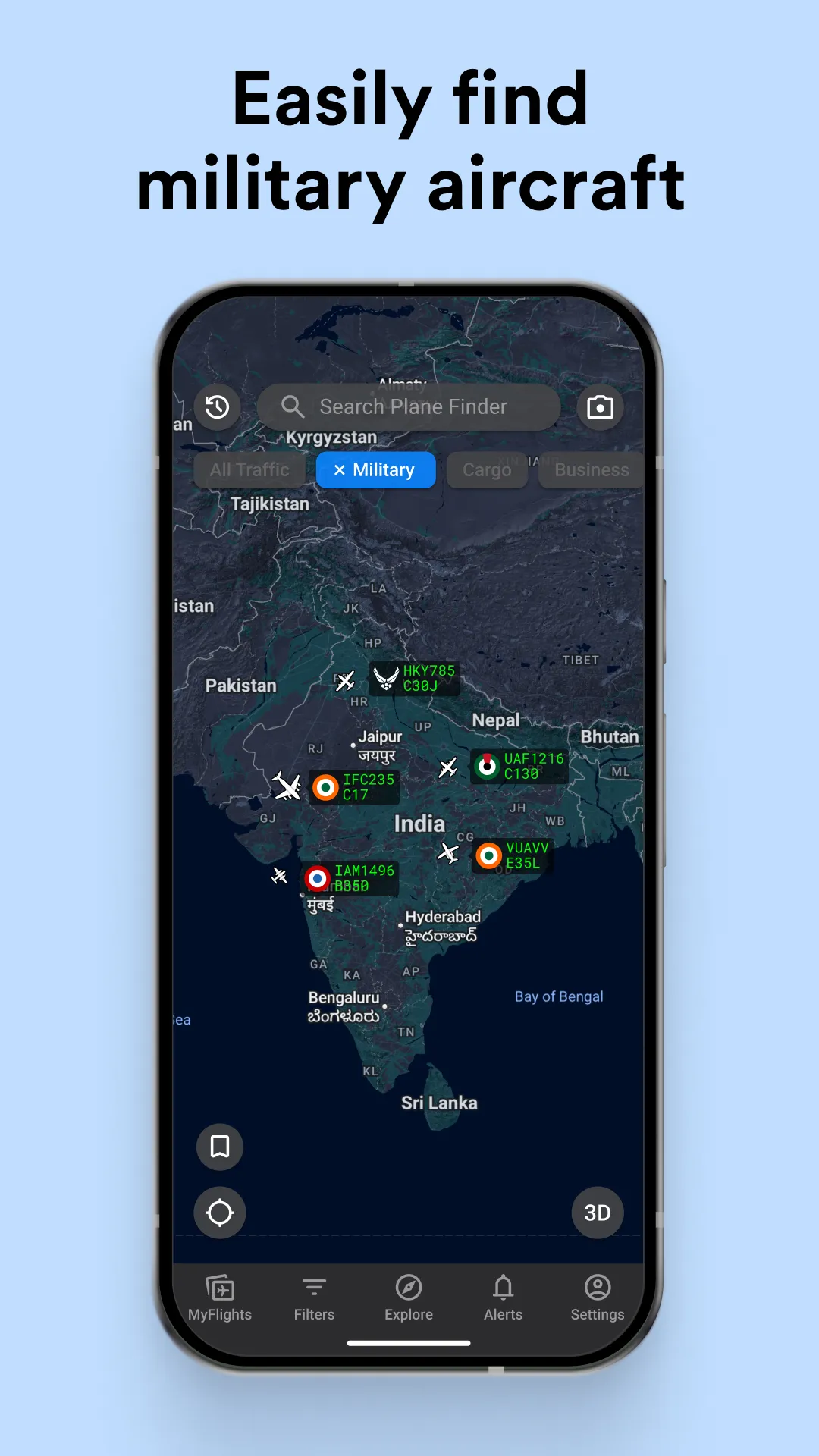 Plane Finder - Flight Tracker | Indus Appstore | Screenshot