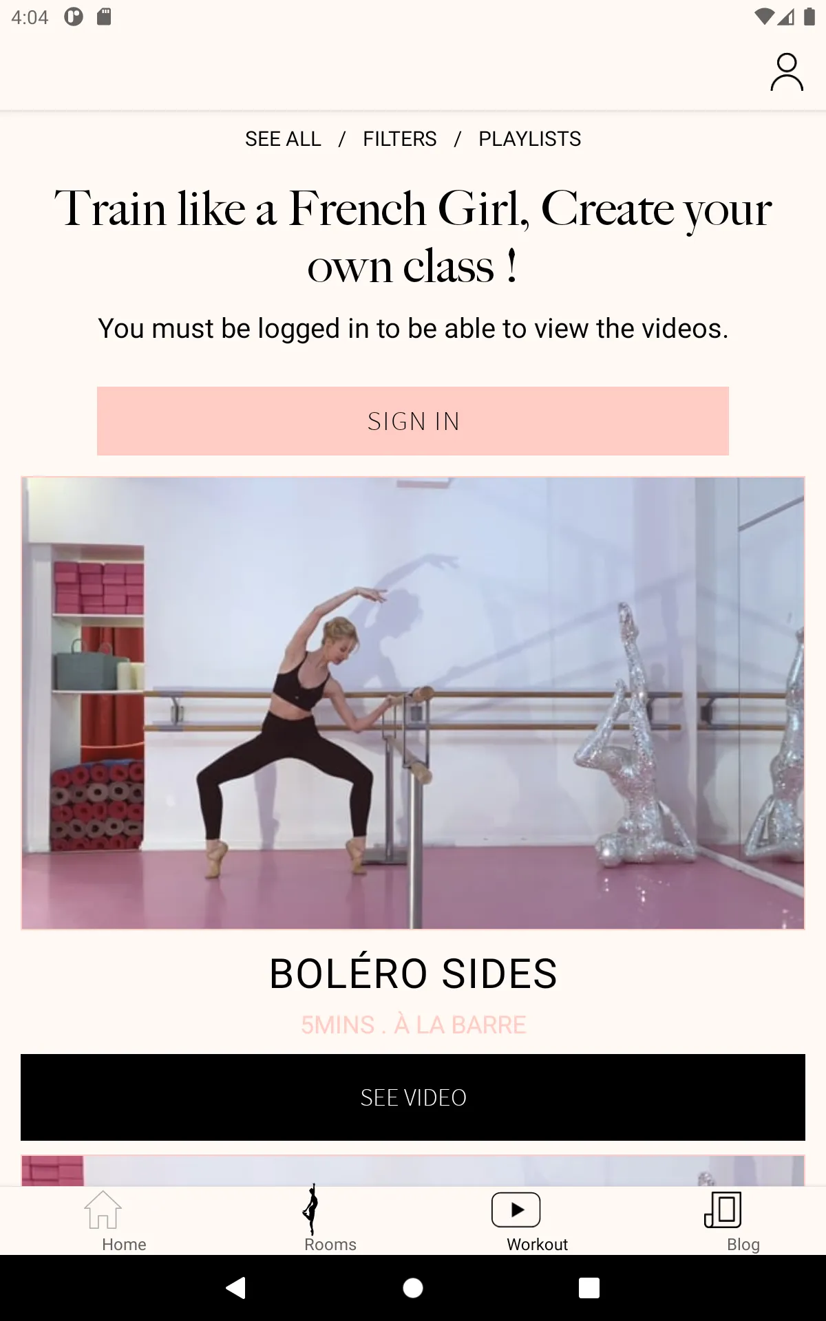 Fit'Ballet | Indus Appstore | Screenshot