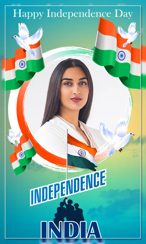 Independence Day Photo Frames | Indus Appstore | Screenshot