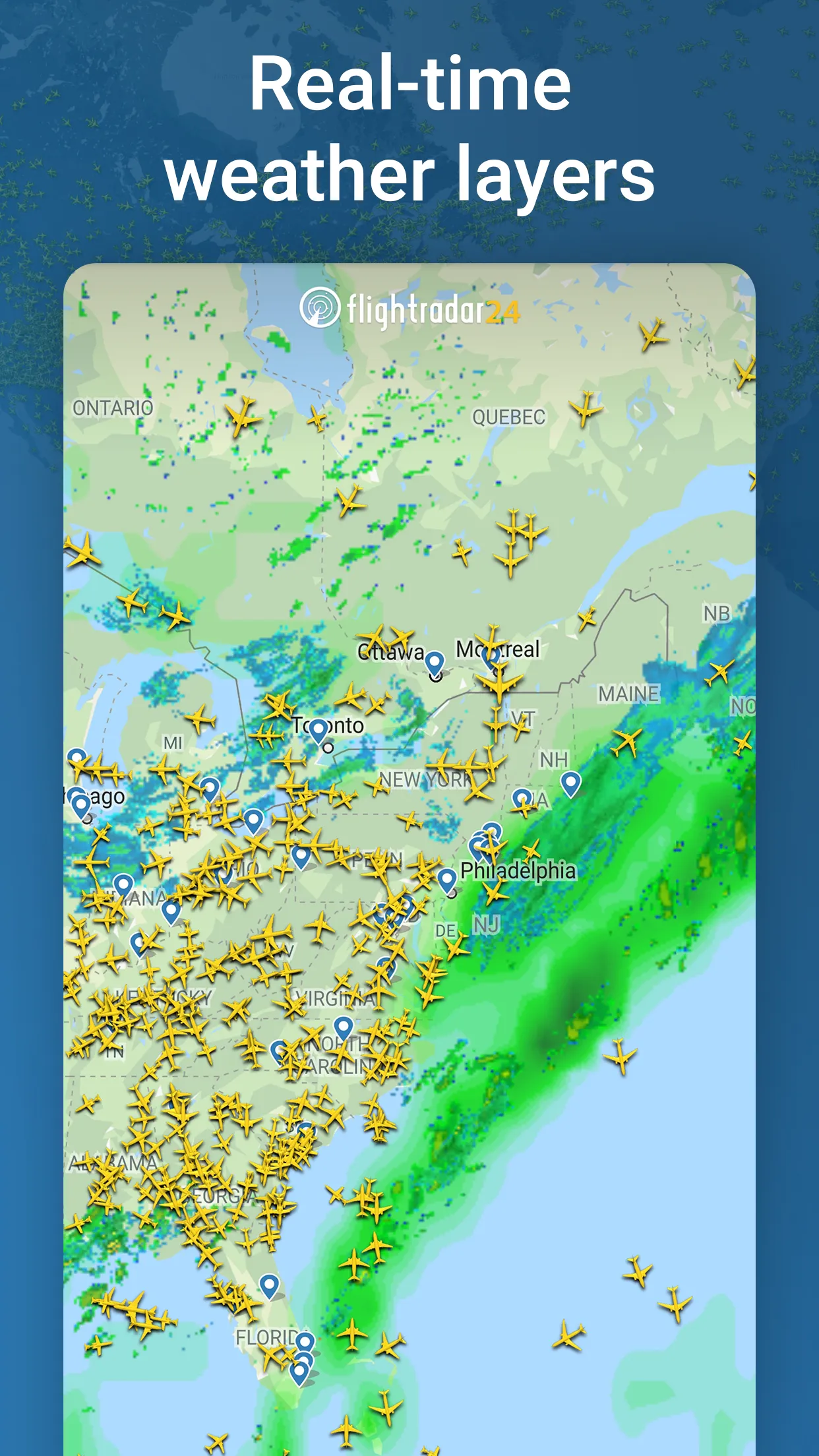 Flightradar24 Flight Tracker | Indus Appstore | Screenshot