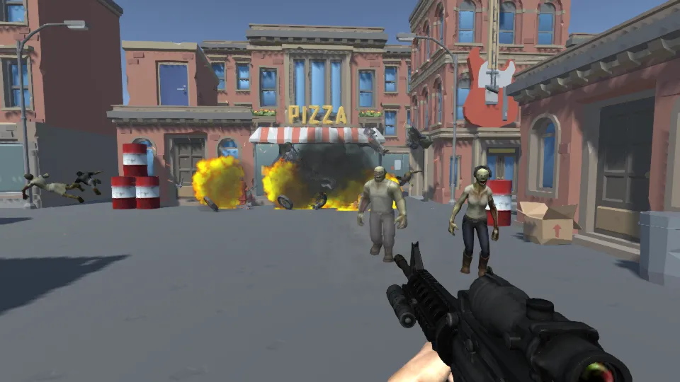 Zombie Shooting 3D Offline fps | Indus Appstore | Screenshot