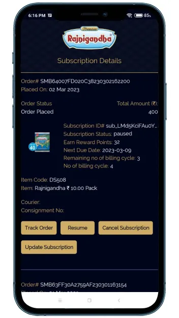 Rajnigandha Shopping App | Indus Appstore | Screenshot
