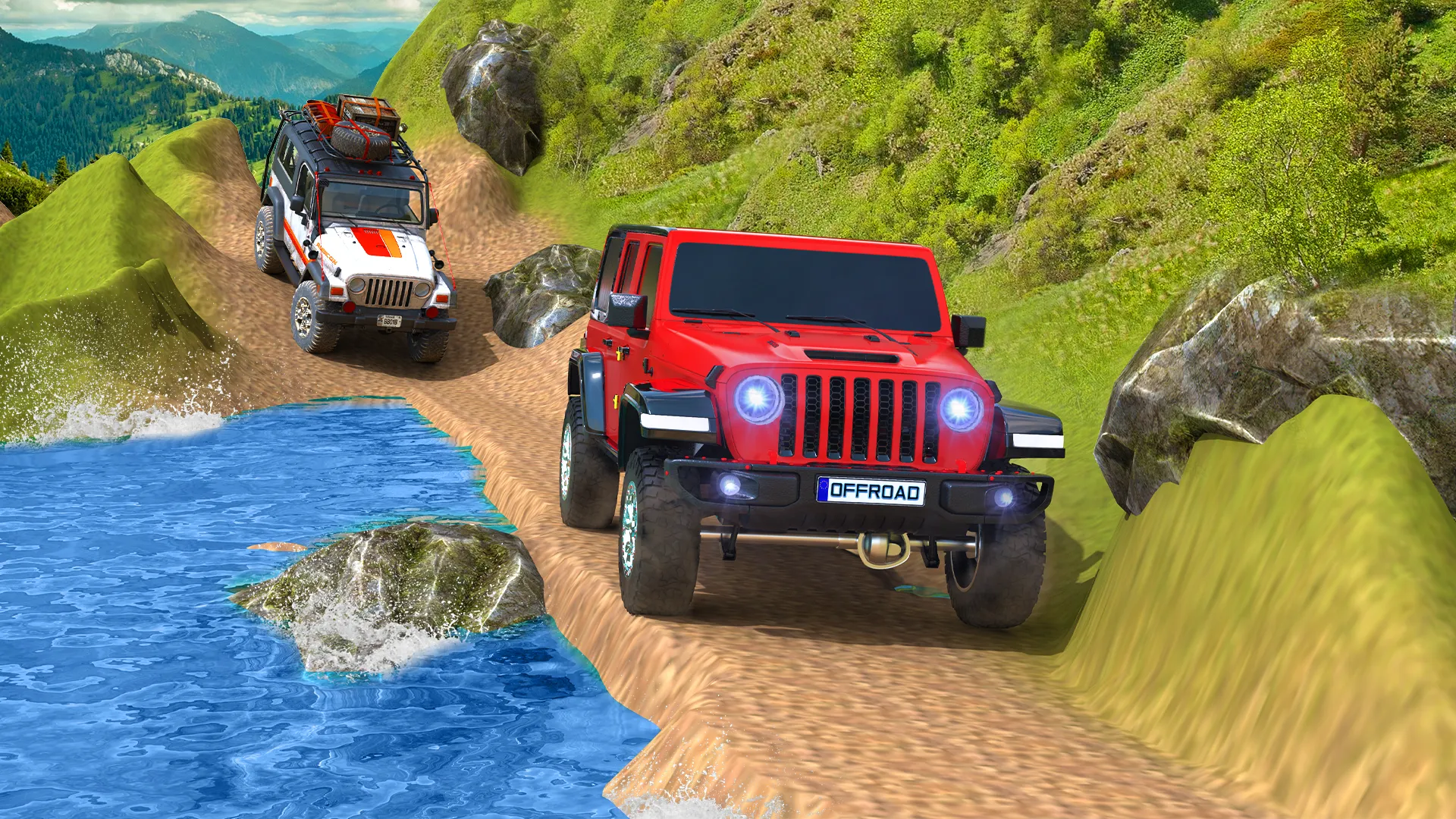 Offroad Jeep gadi wala game | Indus Appstore | Screenshot