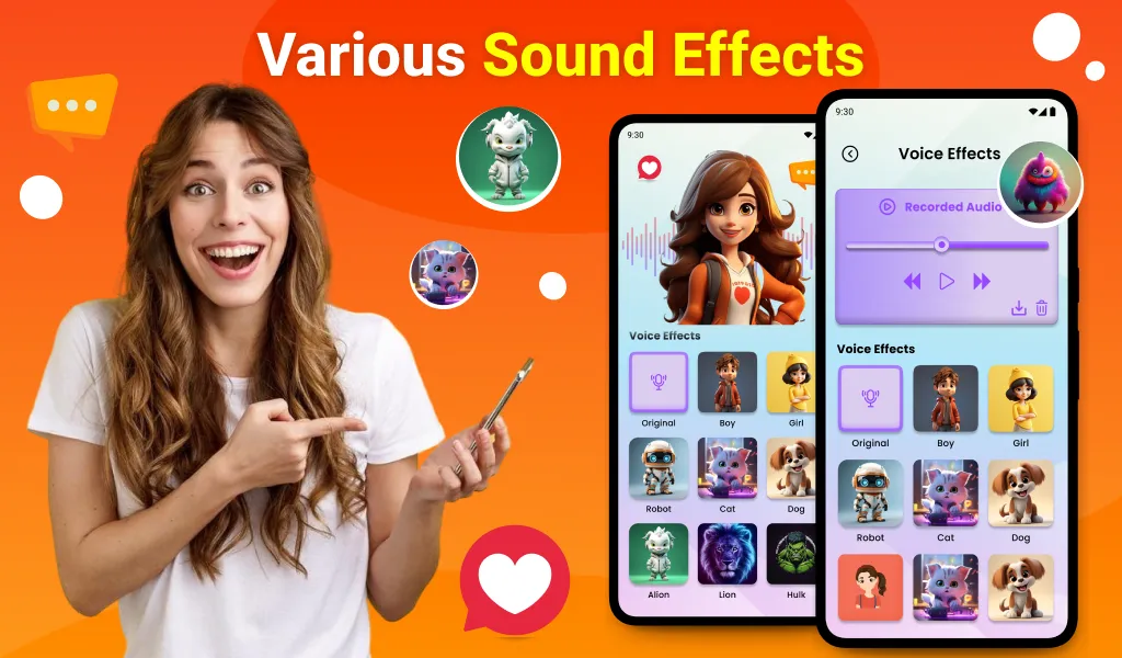 Voice Changer : Sound Effects | Indus Appstore | Screenshot