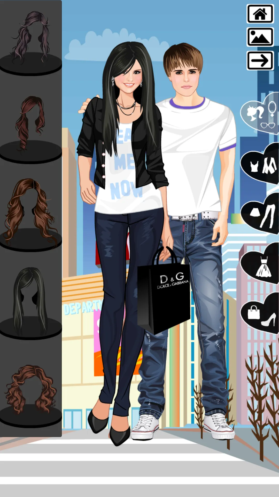 Selena Gomez Huge Dress Up | Indus Appstore | Screenshot