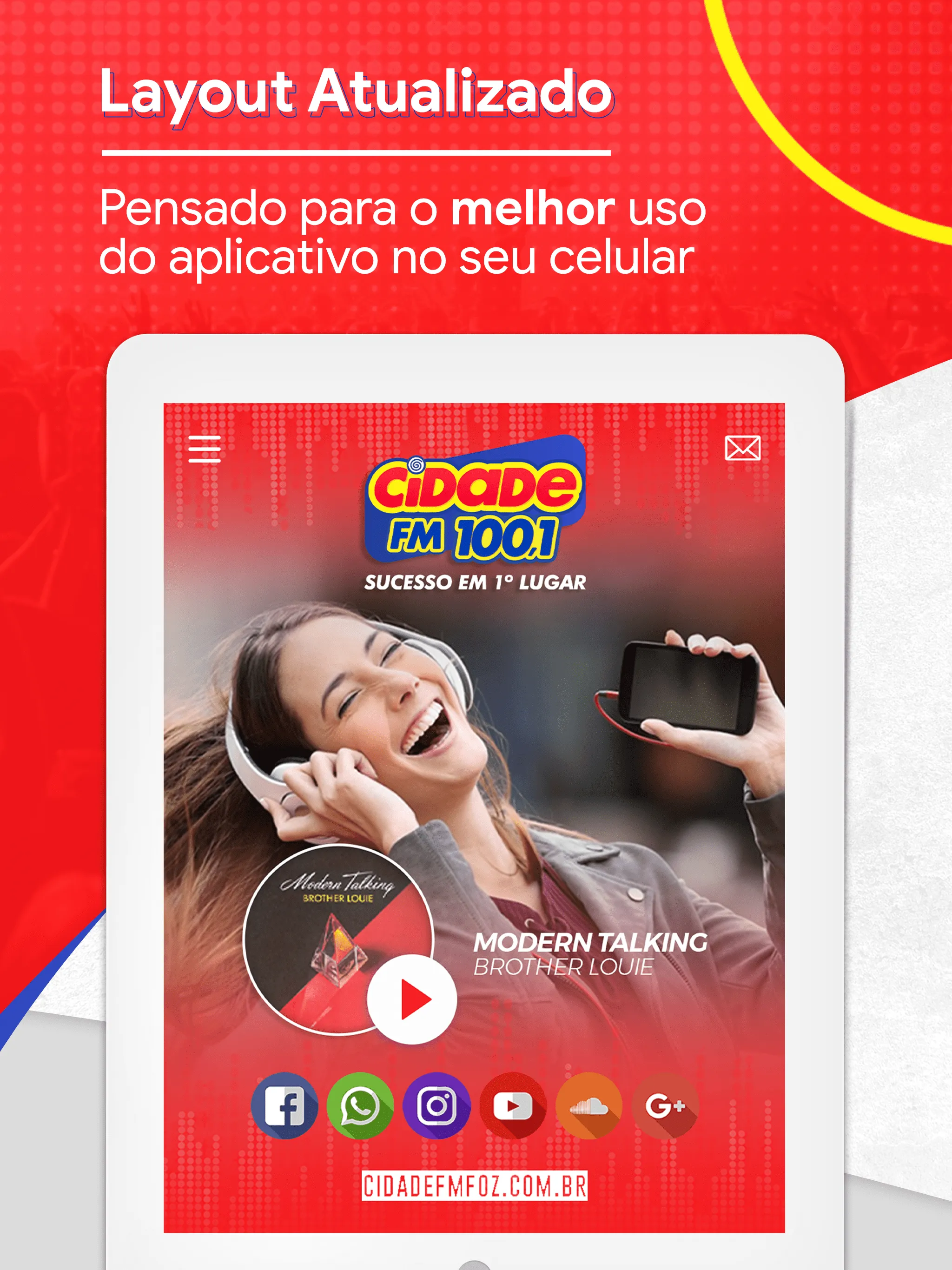 Cidade FM – Foz do Iguaçu | Indus Appstore | Screenshot