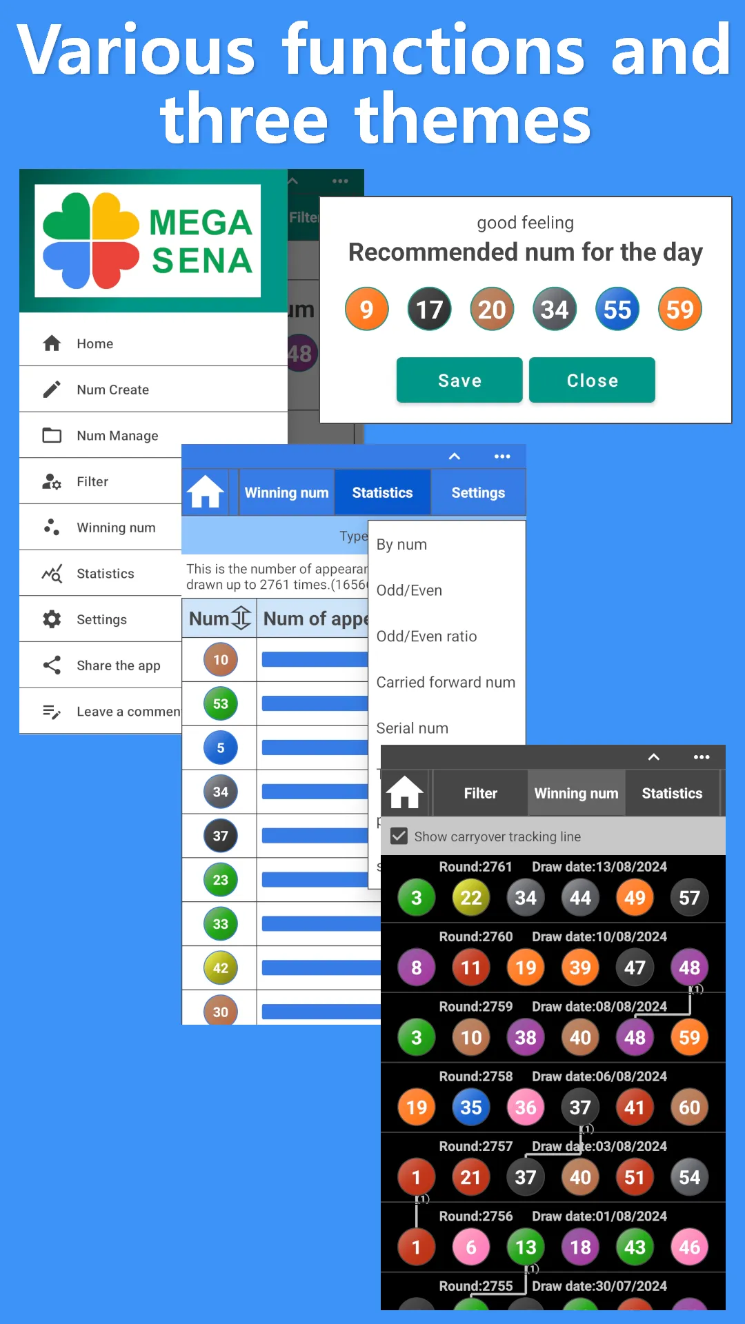 MEGA-SENA Number Generator | Indus Appstore | Screenshot