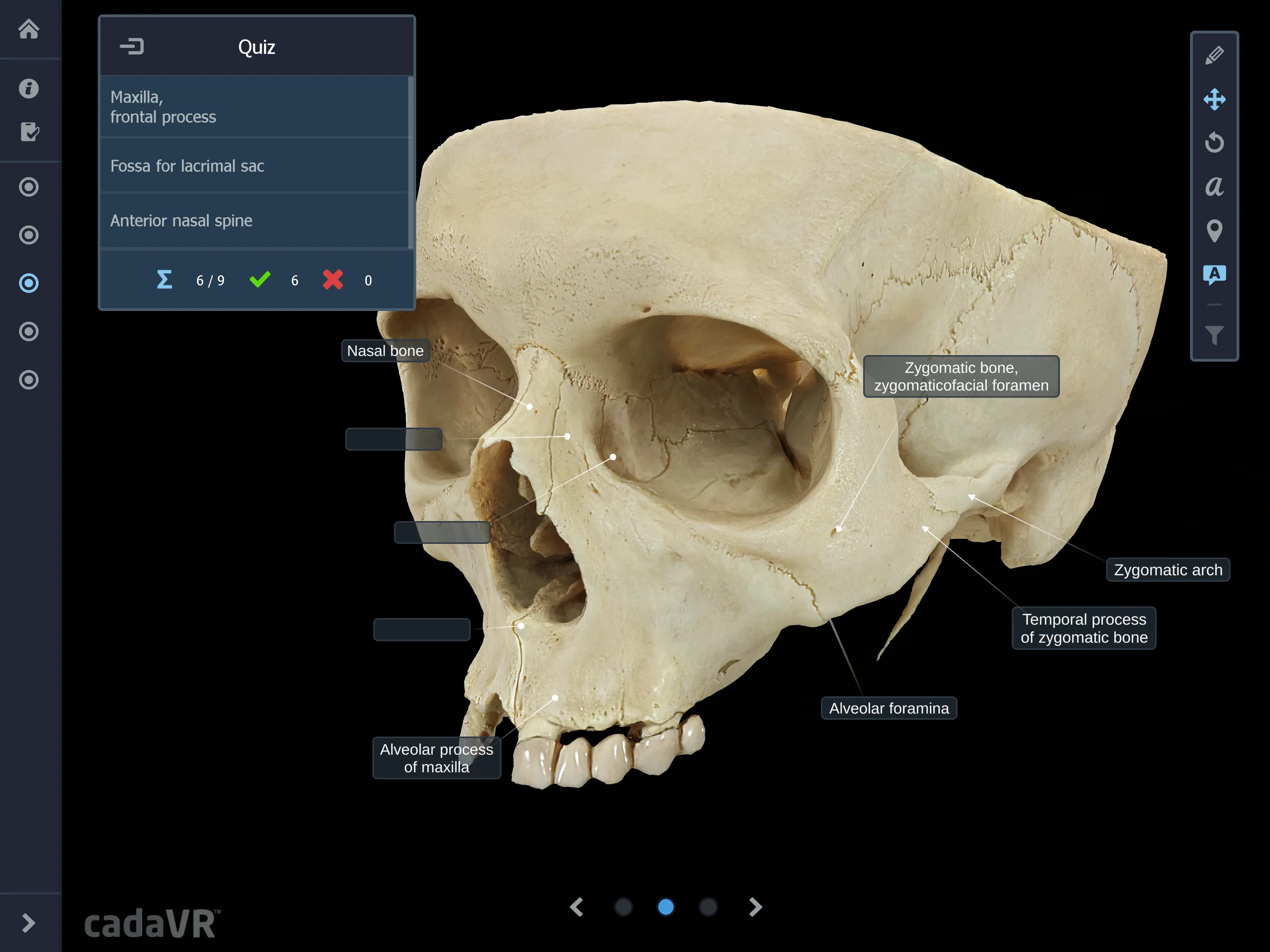 cadaVR anatomy | Indus Appstore | Screenshot