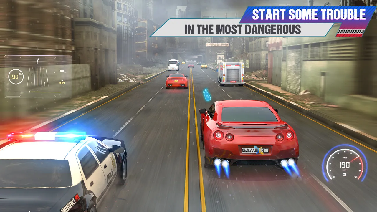 Crazy Car Racing Games Offline | Indus Appstore | Screenshot