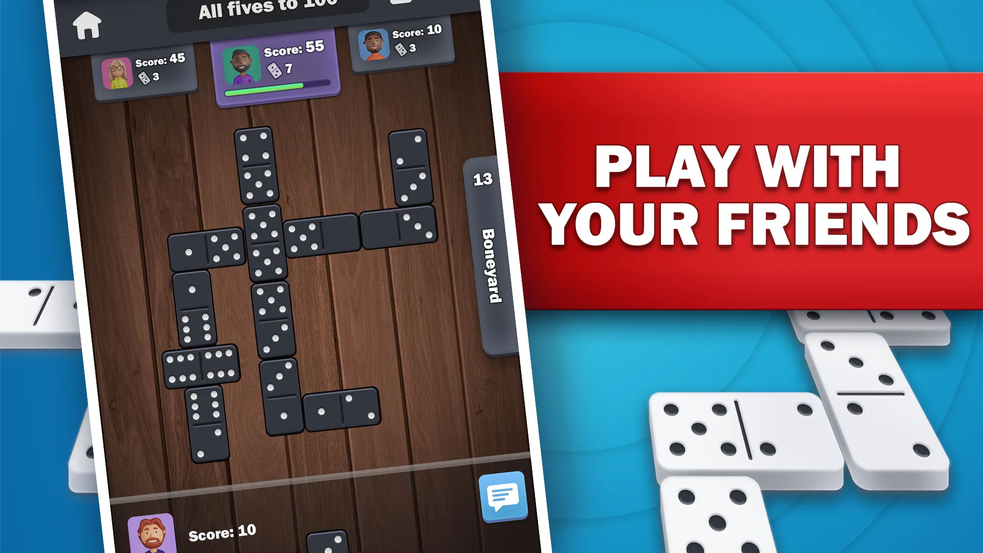 Dominoes online - play Domino! | Indus Appstore | Screenshot