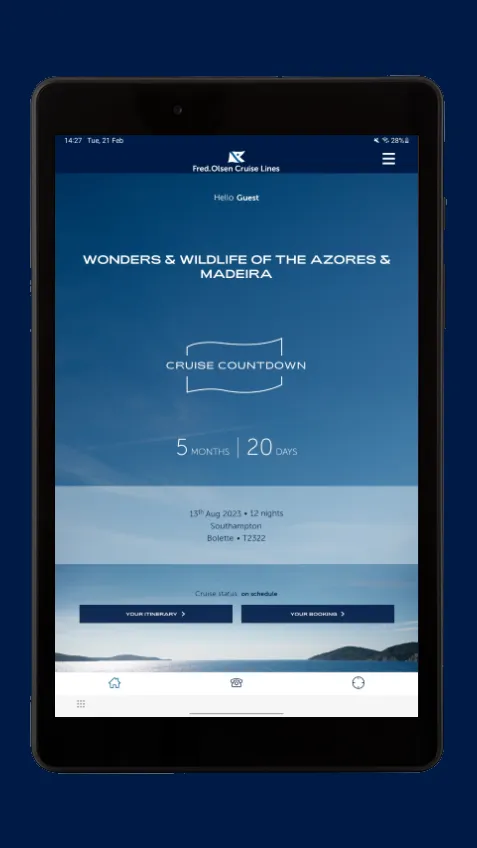 Fred. Olsen Cruise Lines | Indus Appstore | Screenshot
