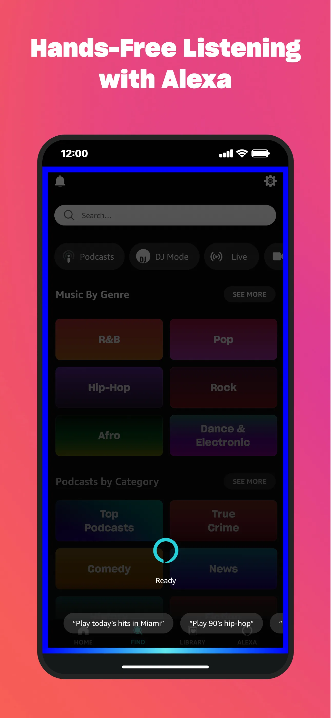 Amazon Music: Songs & Podcasts | Indus Appstore | Screenshot