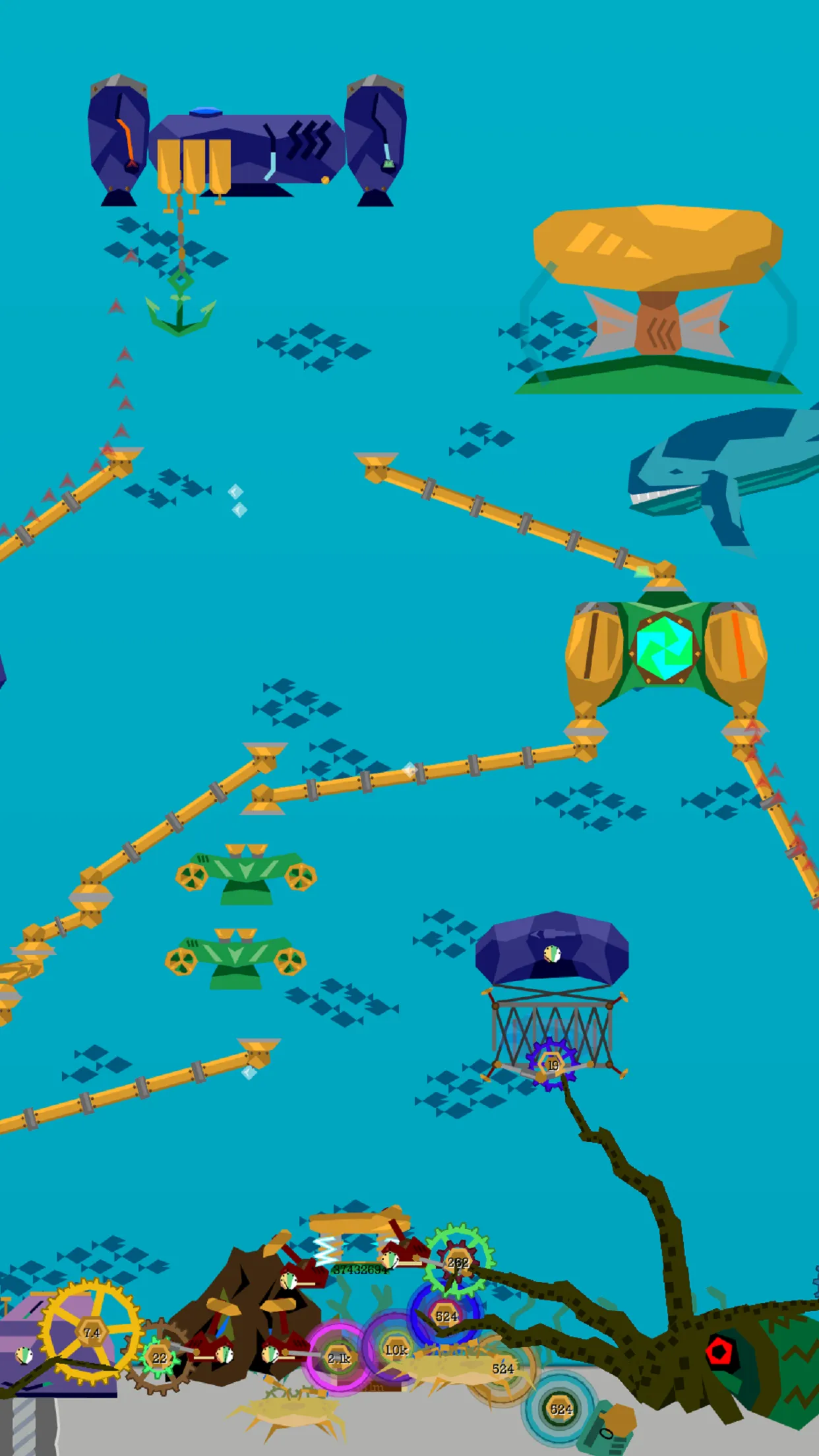 Cogs Factory: Idle Sea Tycoon | Indus Appstore | Screenshot