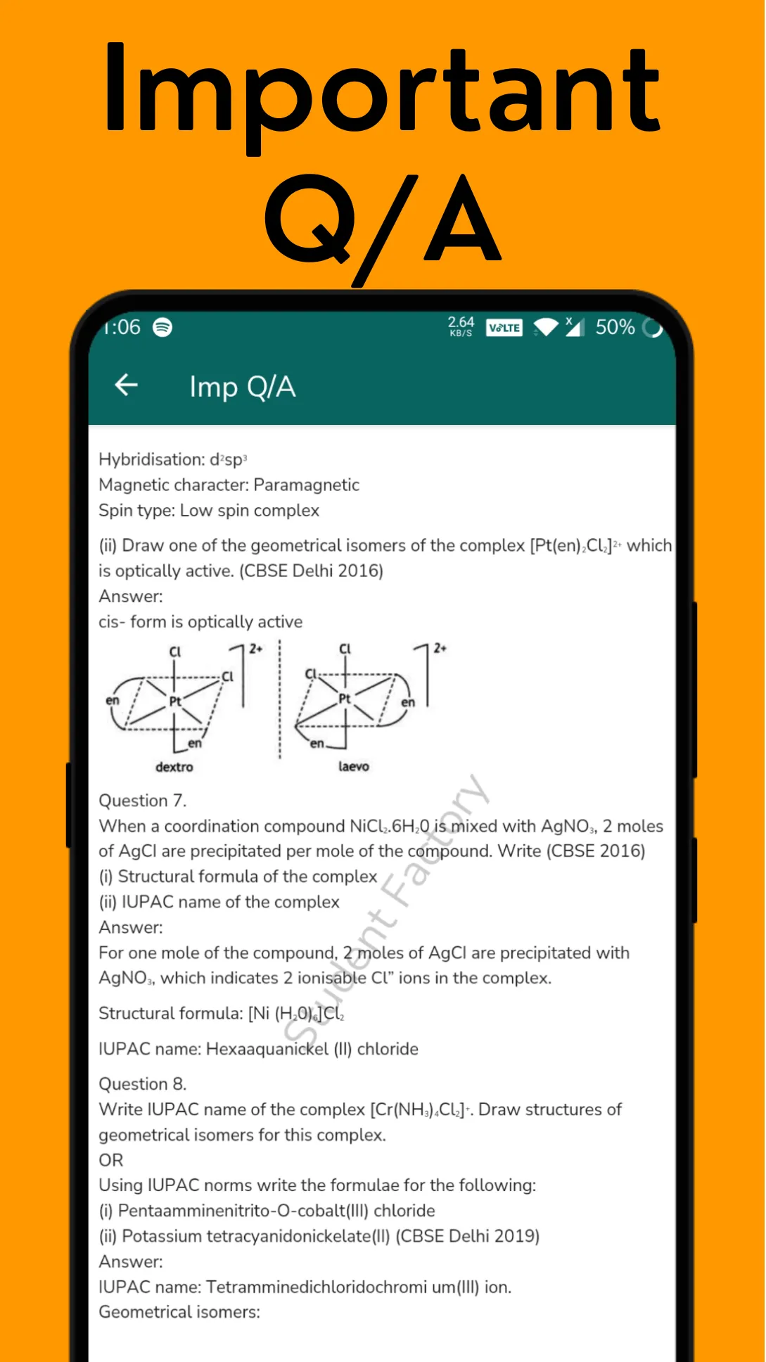 Class 12 Chemistry Solutions + | Indus Appstore | Screenshot