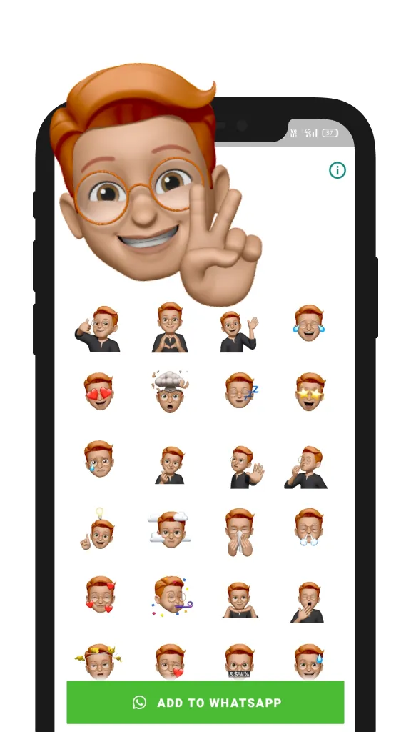 Memoji for Boys | Indus Appstore | Screenshot