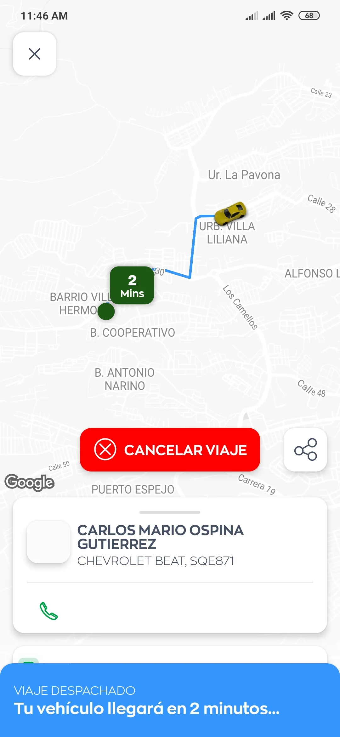 TAXIS COOMOQUIN | Indus Appstore | Screenshot