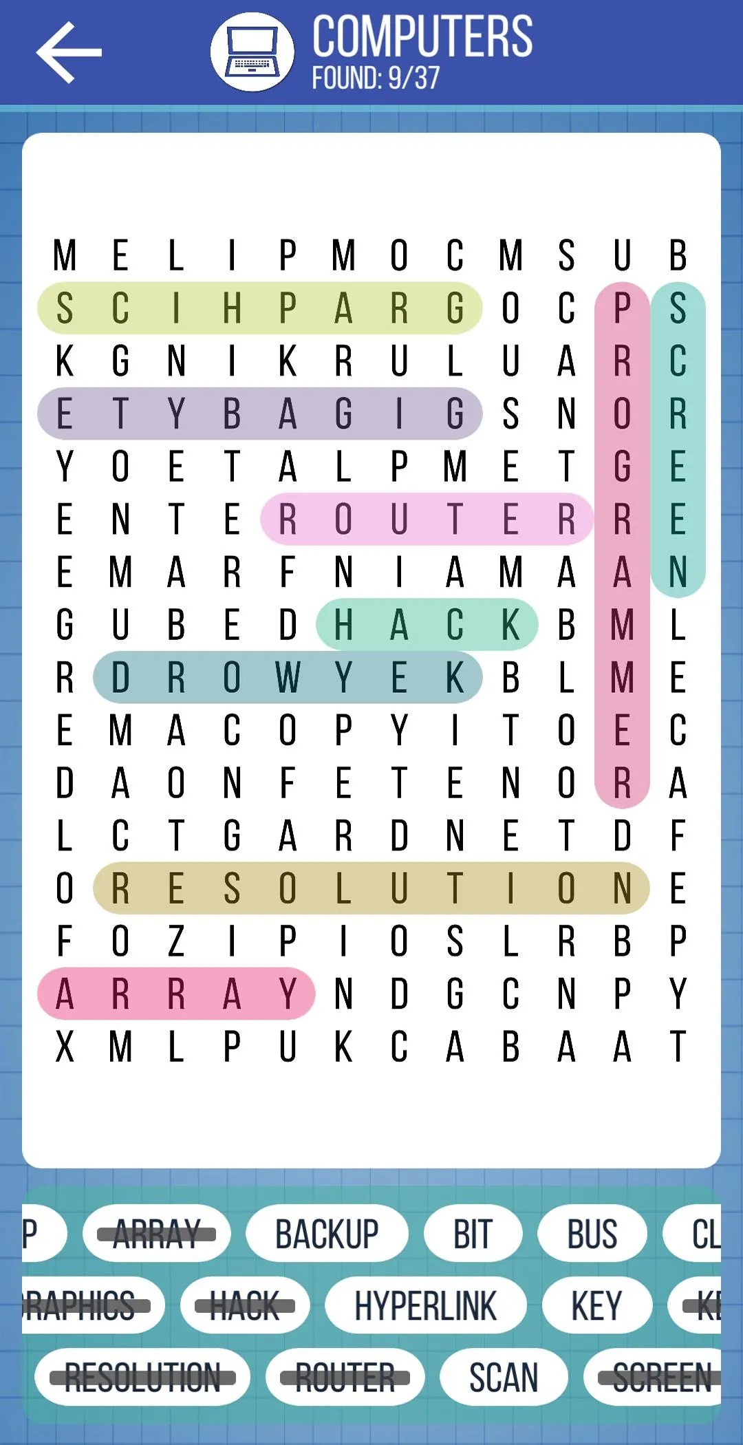 Word Search - 500 Levels | Indus Appstore | Screenshot