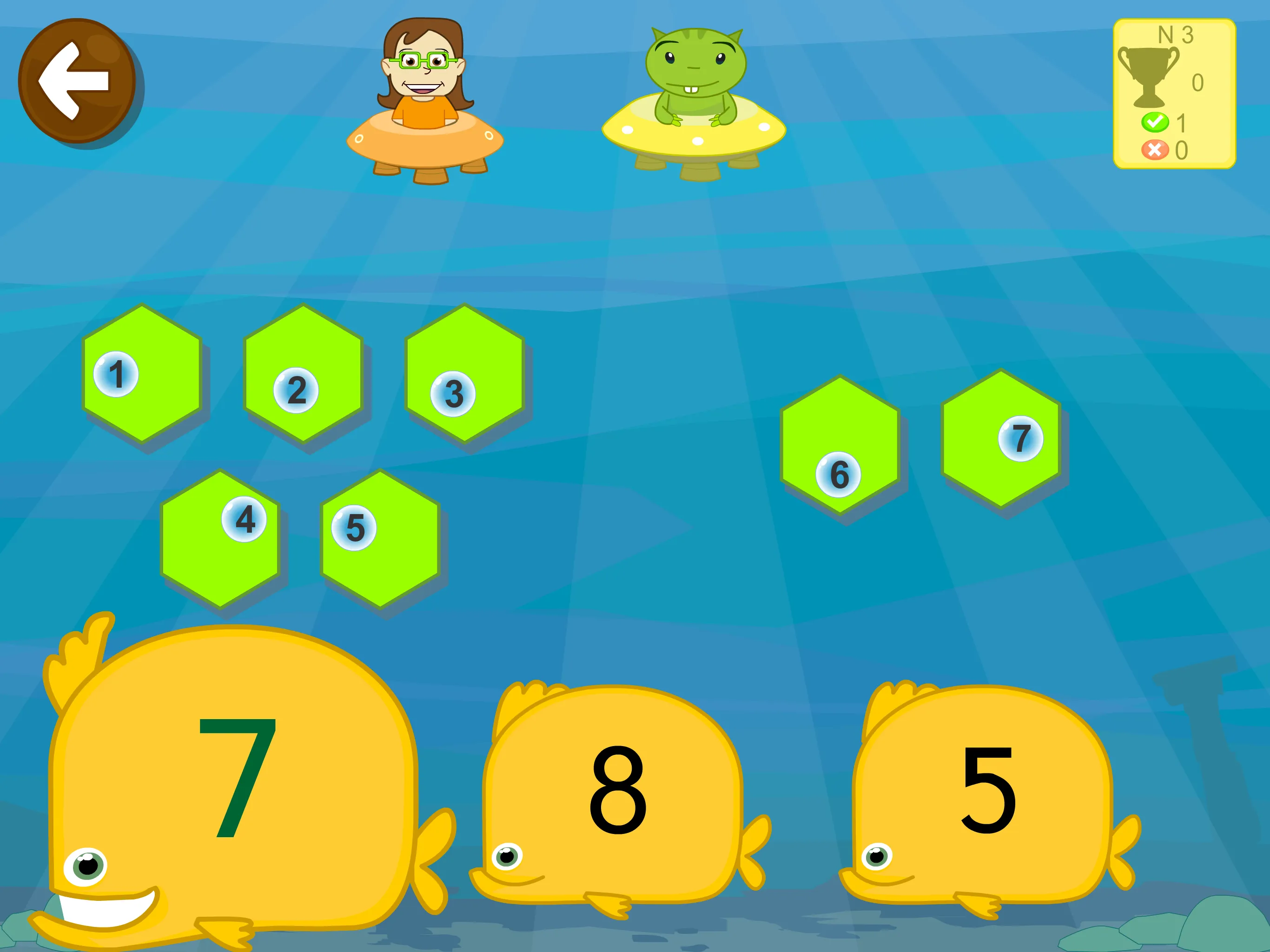 Matemáticas con Grin I 4,5,6 | Indus Appstore | Screenshot