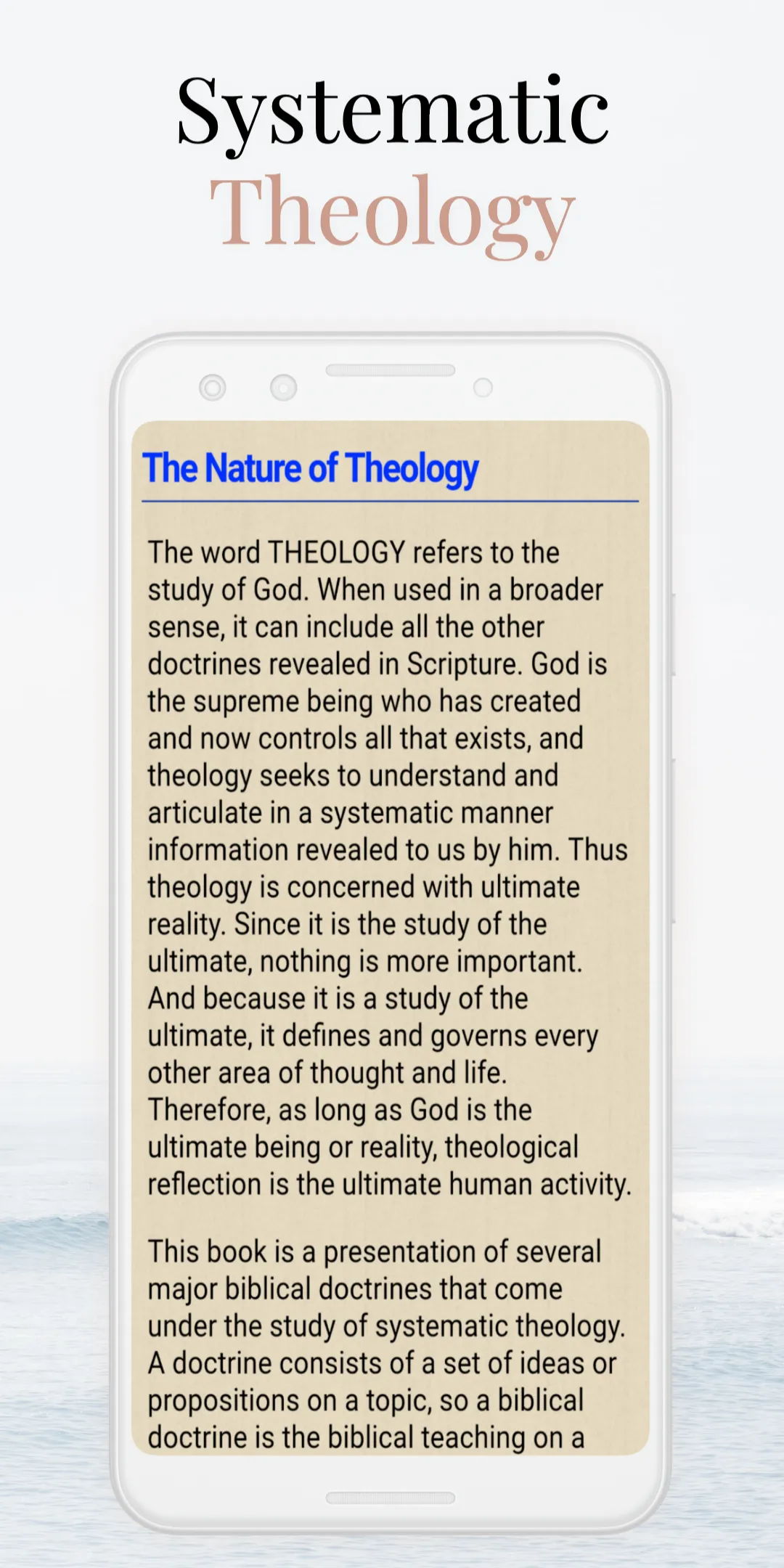 Systematic theology Bible | Indus Appstore | Screenshot