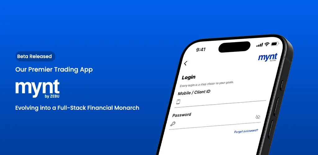 MYNT by Zebu - Invest & Trade | Indus Appstore | Screenshot