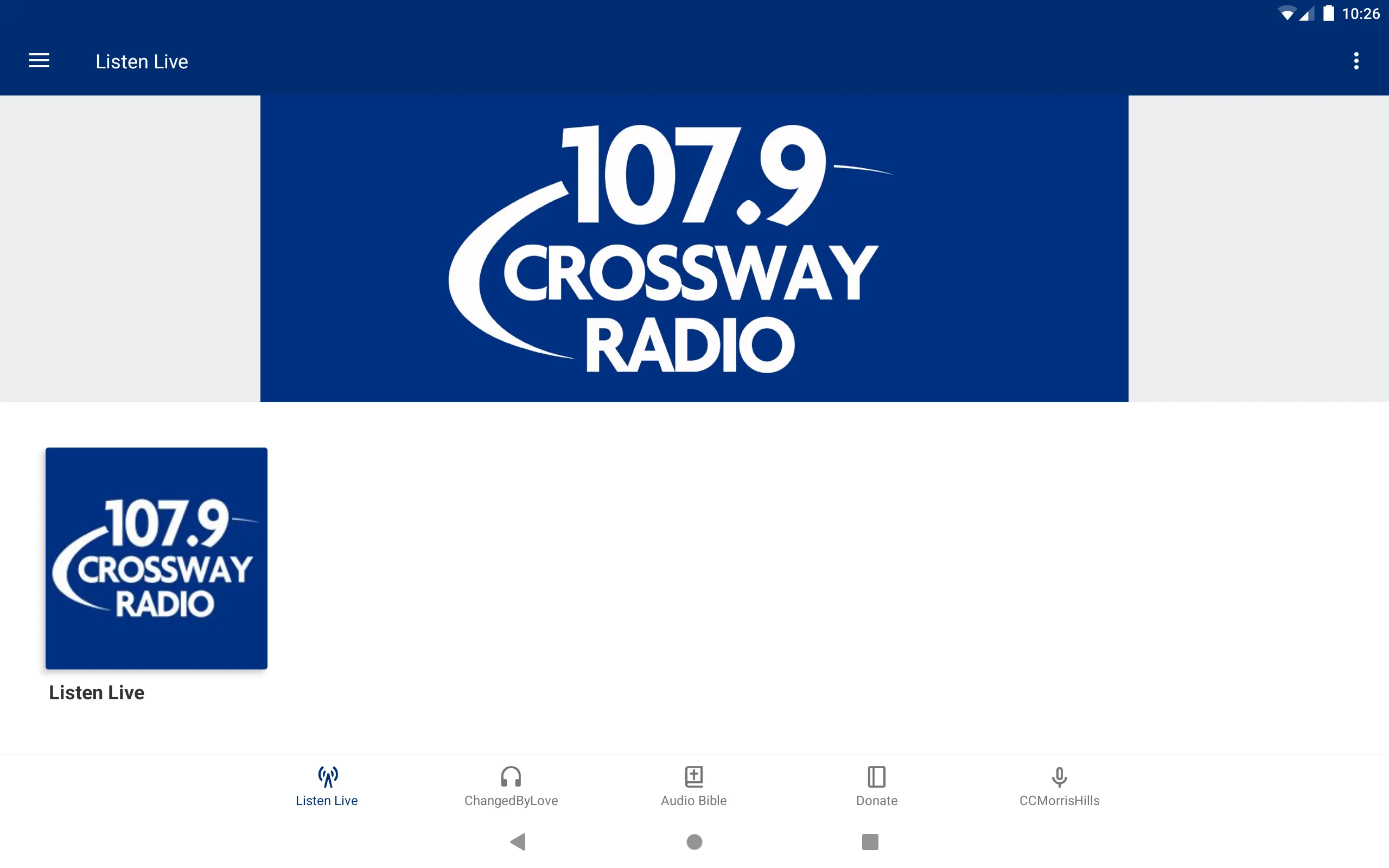 Cross Way Radio NJ | Indus Appstore | Screenshot