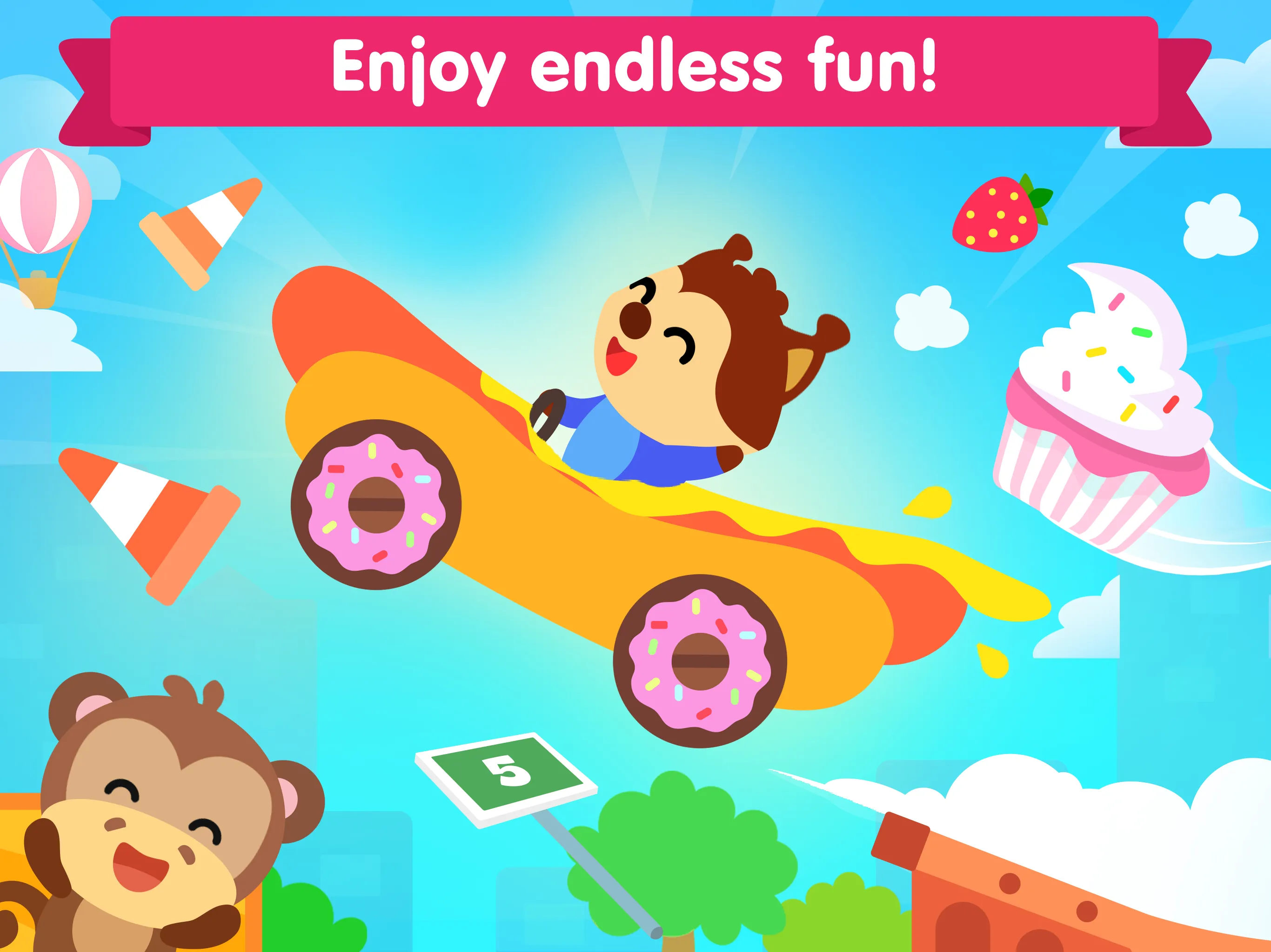 Car games for kids & toddler | Indus Appstore | Screenshot