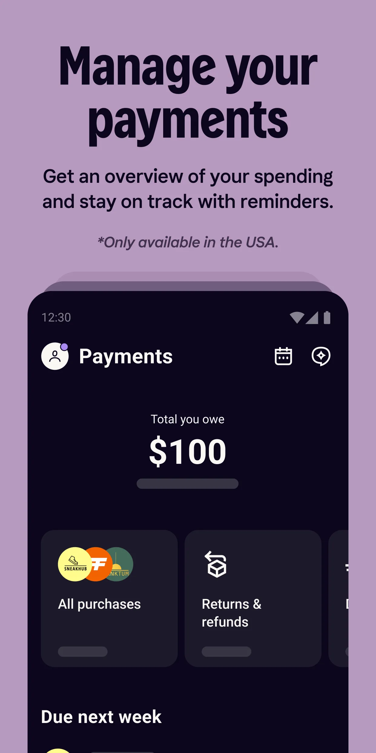 Klarna | Shop now. Pay later. | Indus Appstore | Screenshot