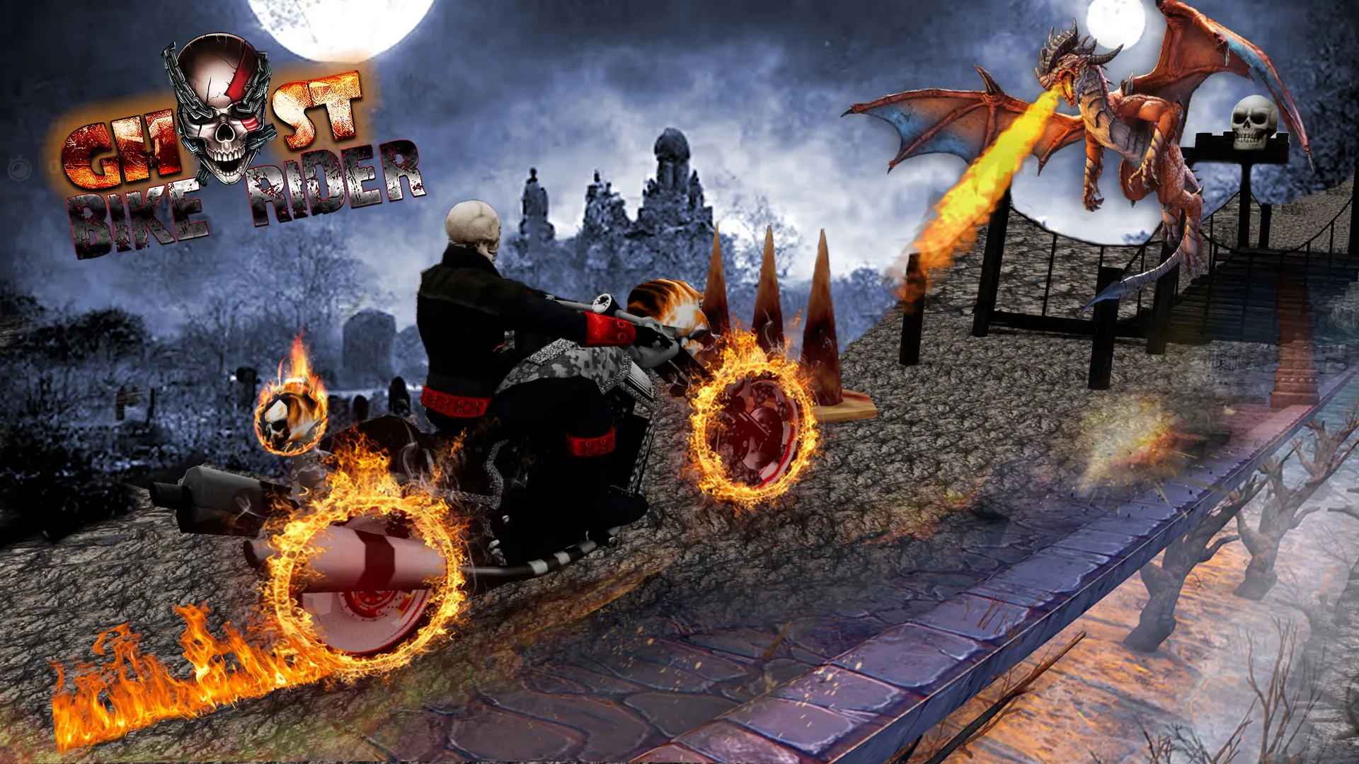 Ghost Bike Stunt Master 3D | Indus Appstore | Screenshot