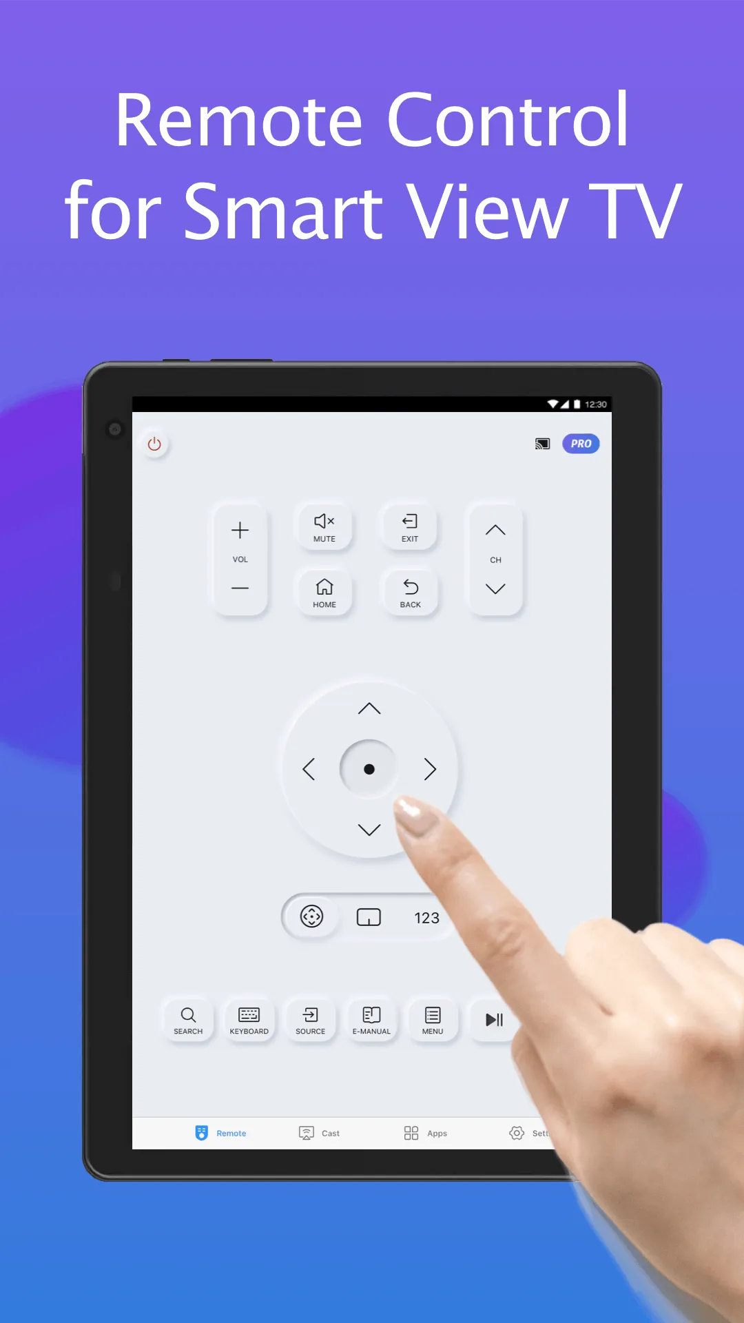 Remote for Smart Samsung TV | Indus Appstore | Screenshot