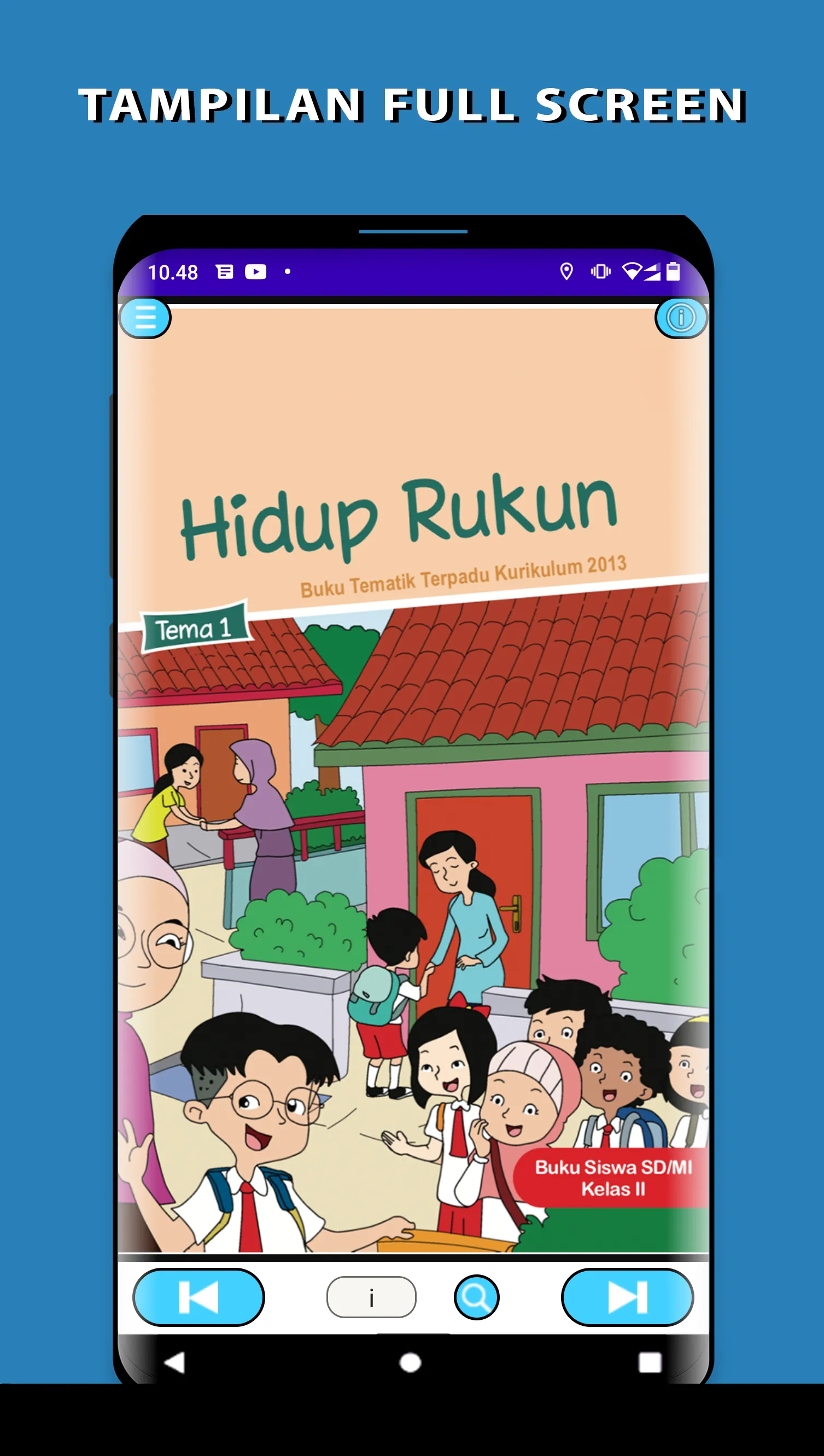 Kelas 2 Tema 1 Hidup Rukun | Indus Appstore | Screenshot