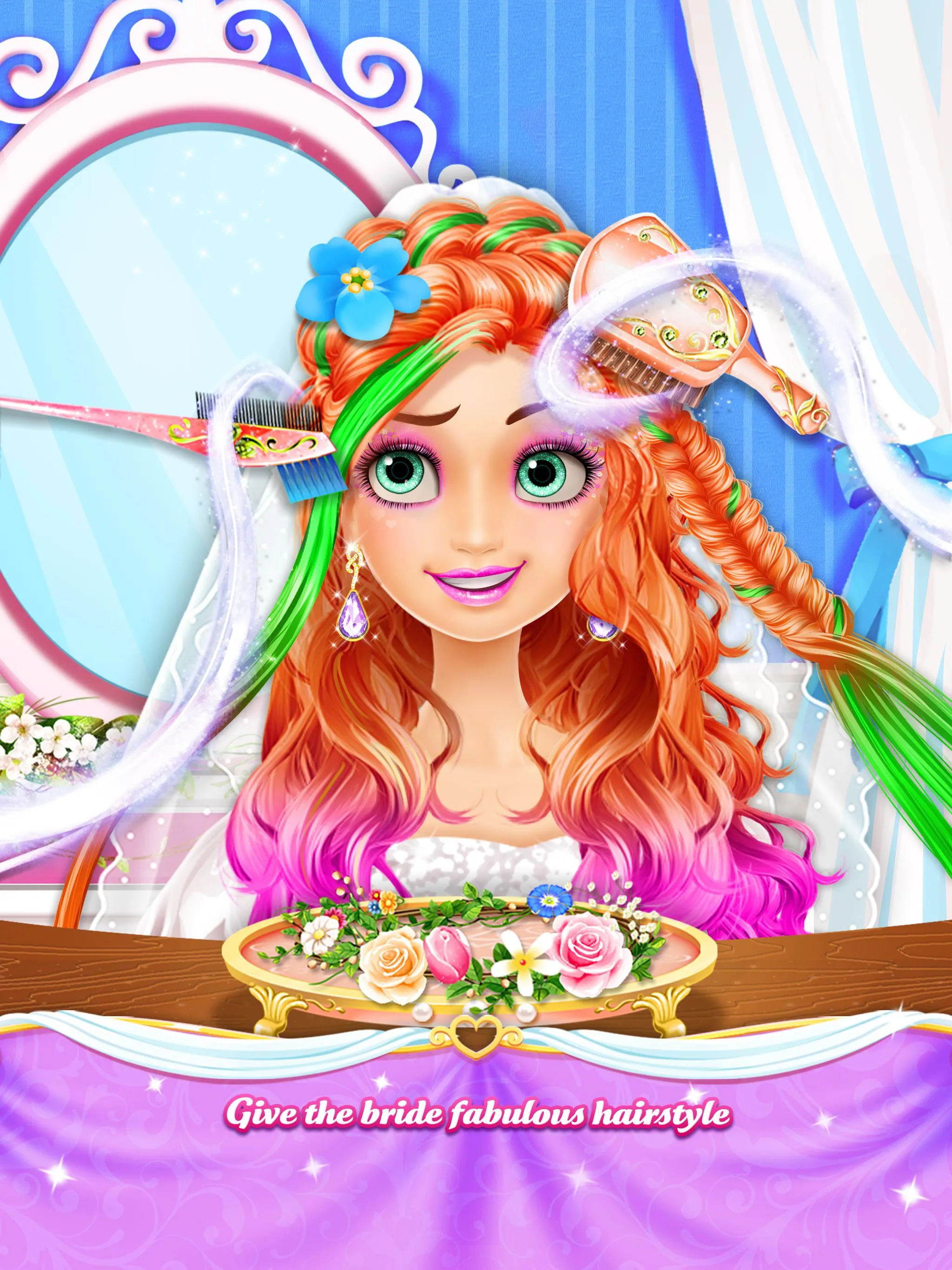 Long Hair Princess Wedding | Indus Appstore | Screenshot