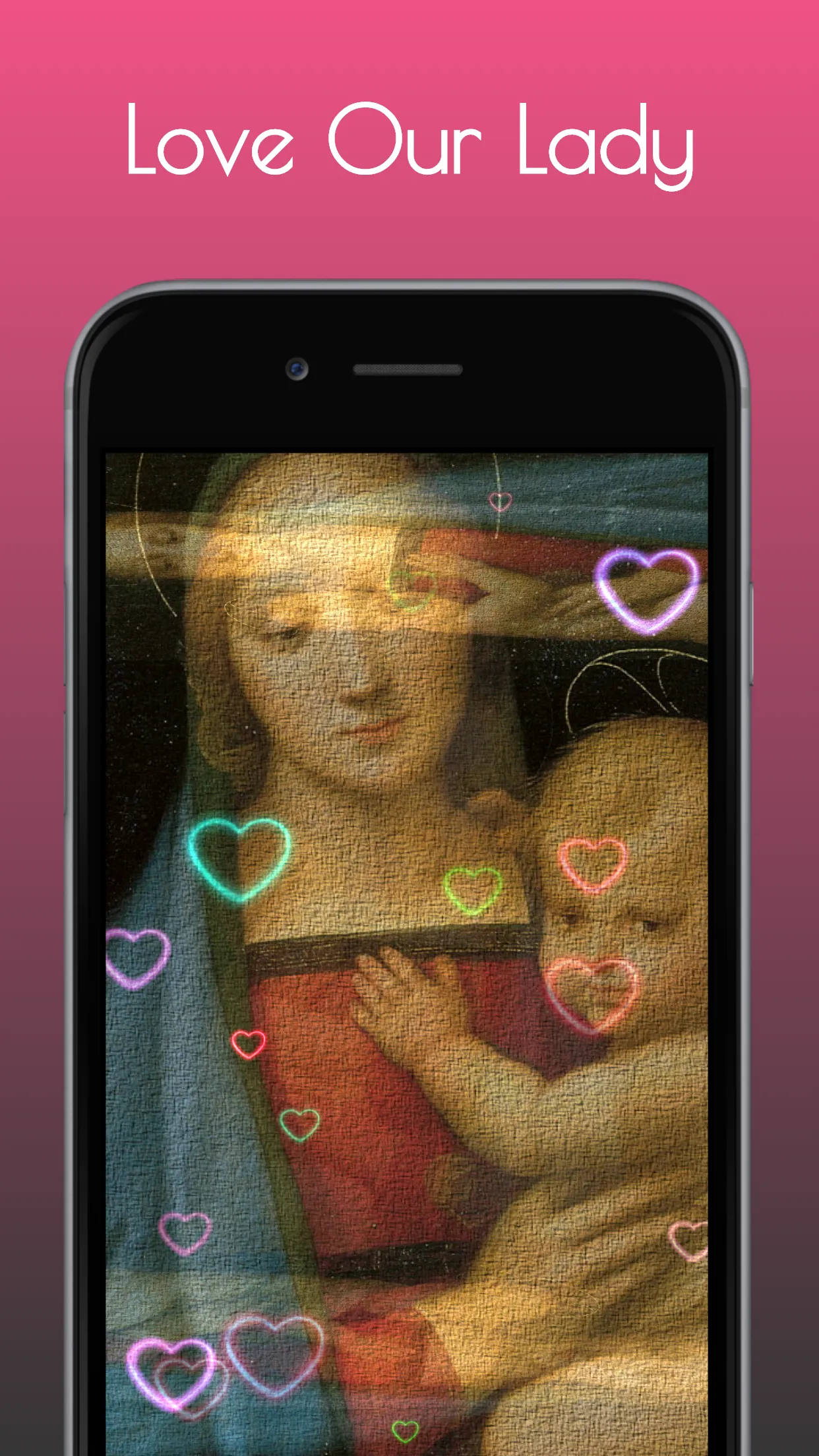 Virgin Mary Live Wallpaper | Indus Appstore | Screenshot