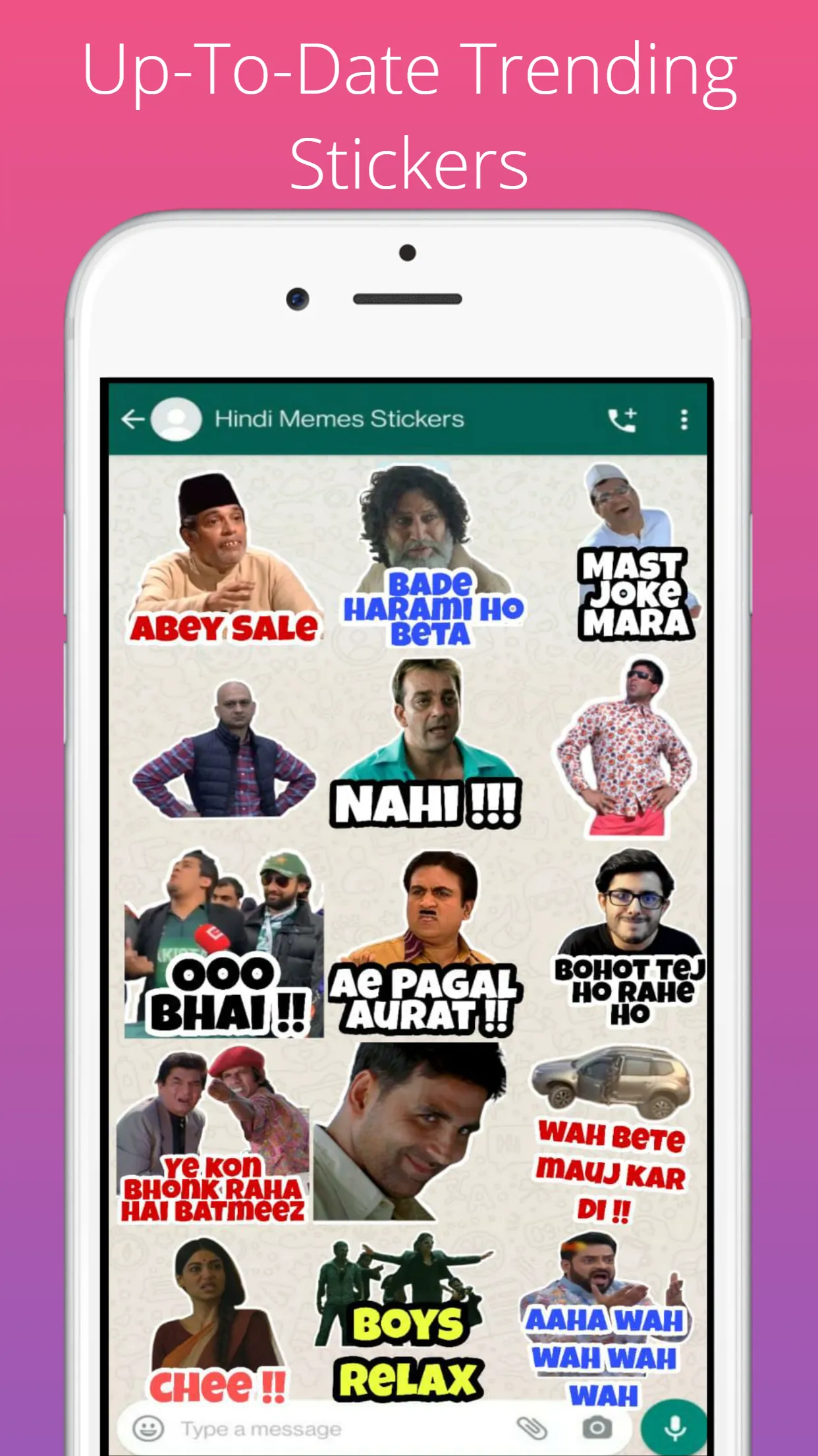 Hindi Memes Stickers - Hera Ph | Indus Appstore | Screenshot