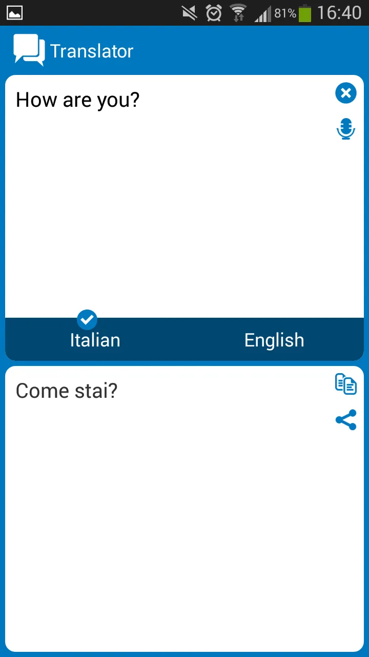 Italian - English dictionary | Indus Appstore | Screenshot