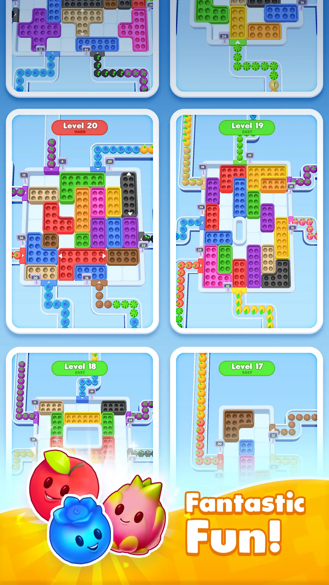 Fruit Rush: Block Jam | Indus Appstore | Screenshot