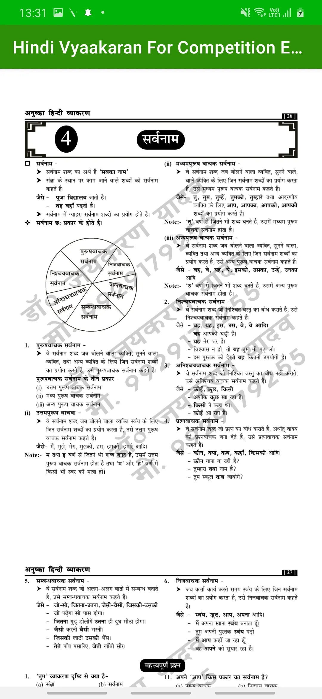 सम्पूर्ण हिन्दी व्याकरणGrammar | Indus Appstore | Screenshot