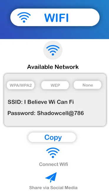 QR Code Scanner Wifi Password | Indus Appstore | Screenshot