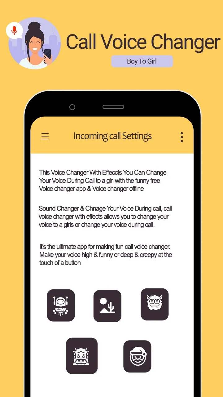 Call Voice Changer Boy to Girl | Indus Appstore | Screenshot