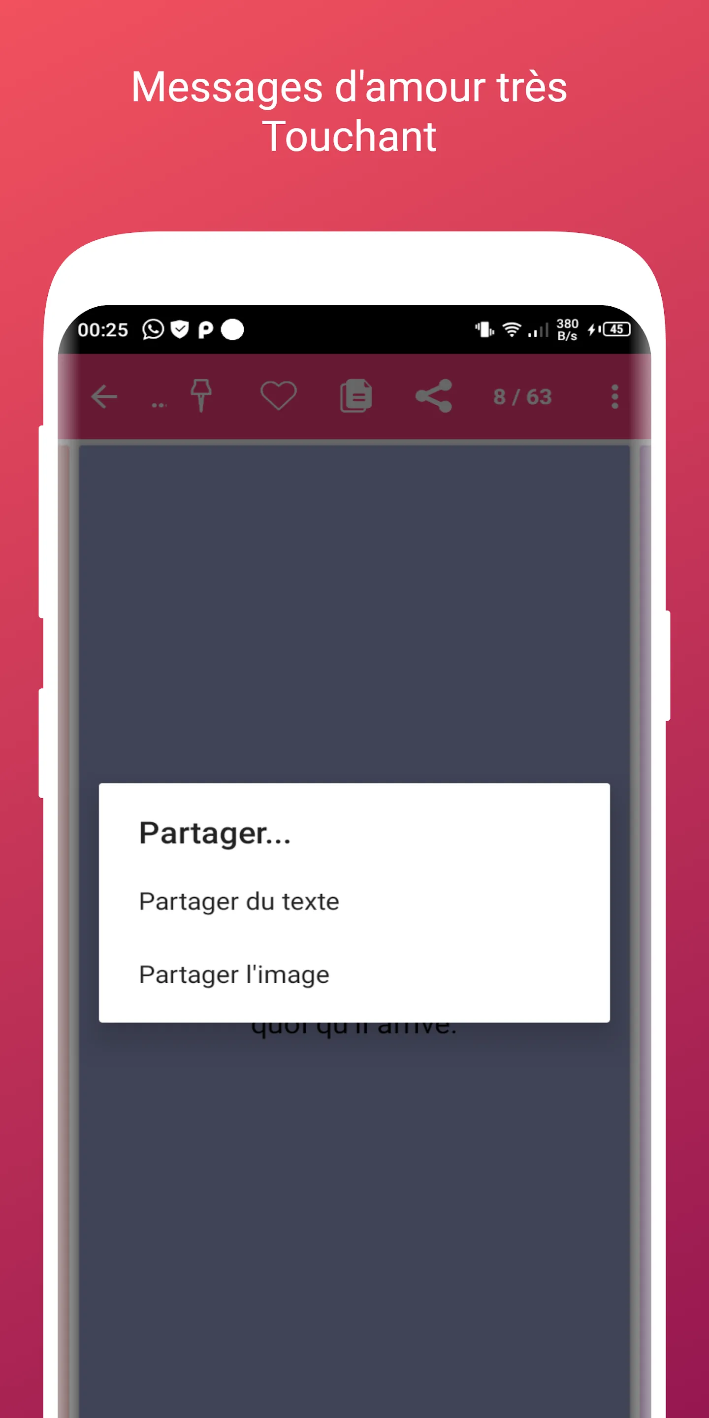 SMS D'amour Très Touchant 2024 | Indus Appstore | Screenshot