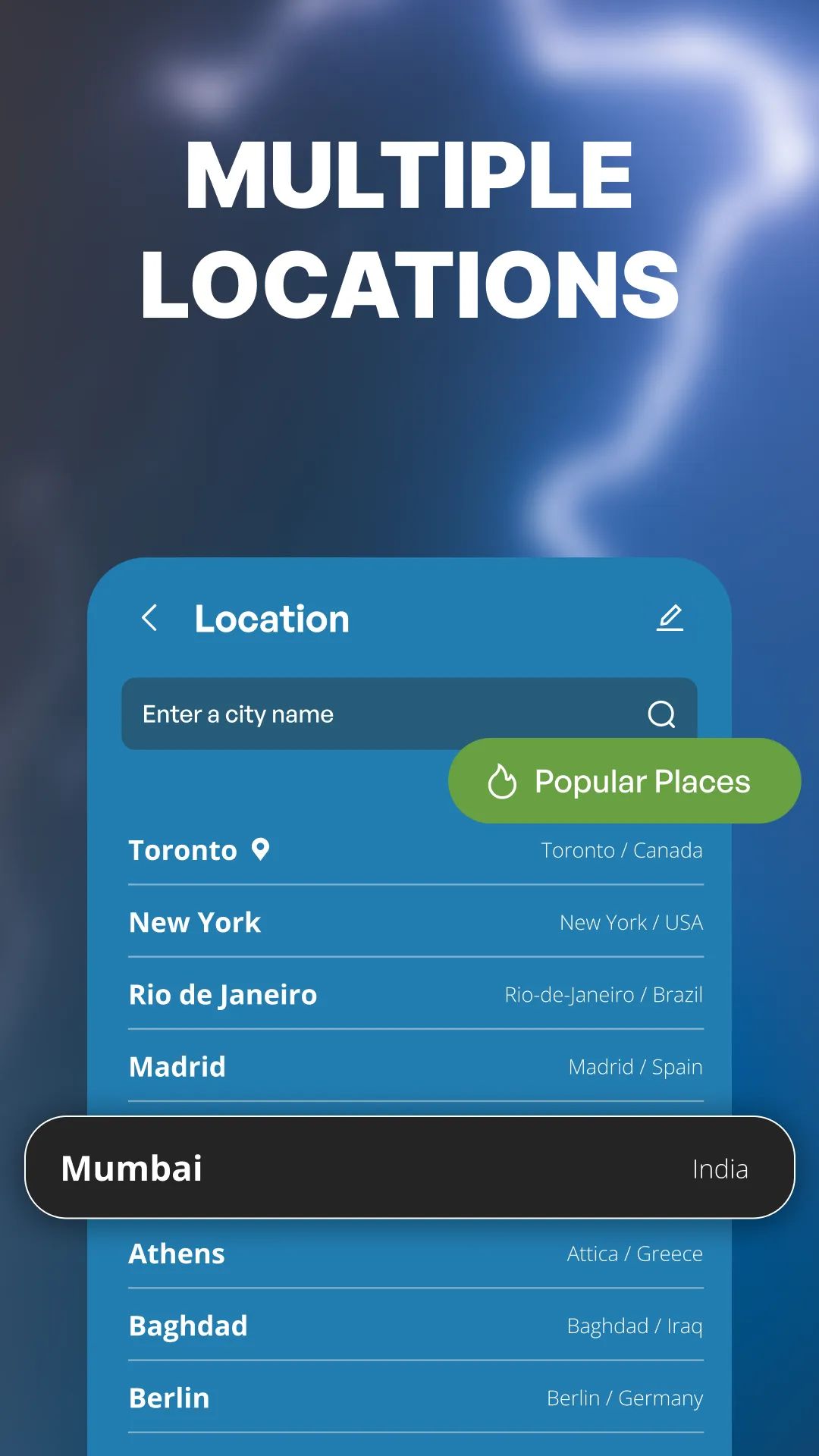 Live Weather Forecast, Radar | Indus Appstore | Screenshot