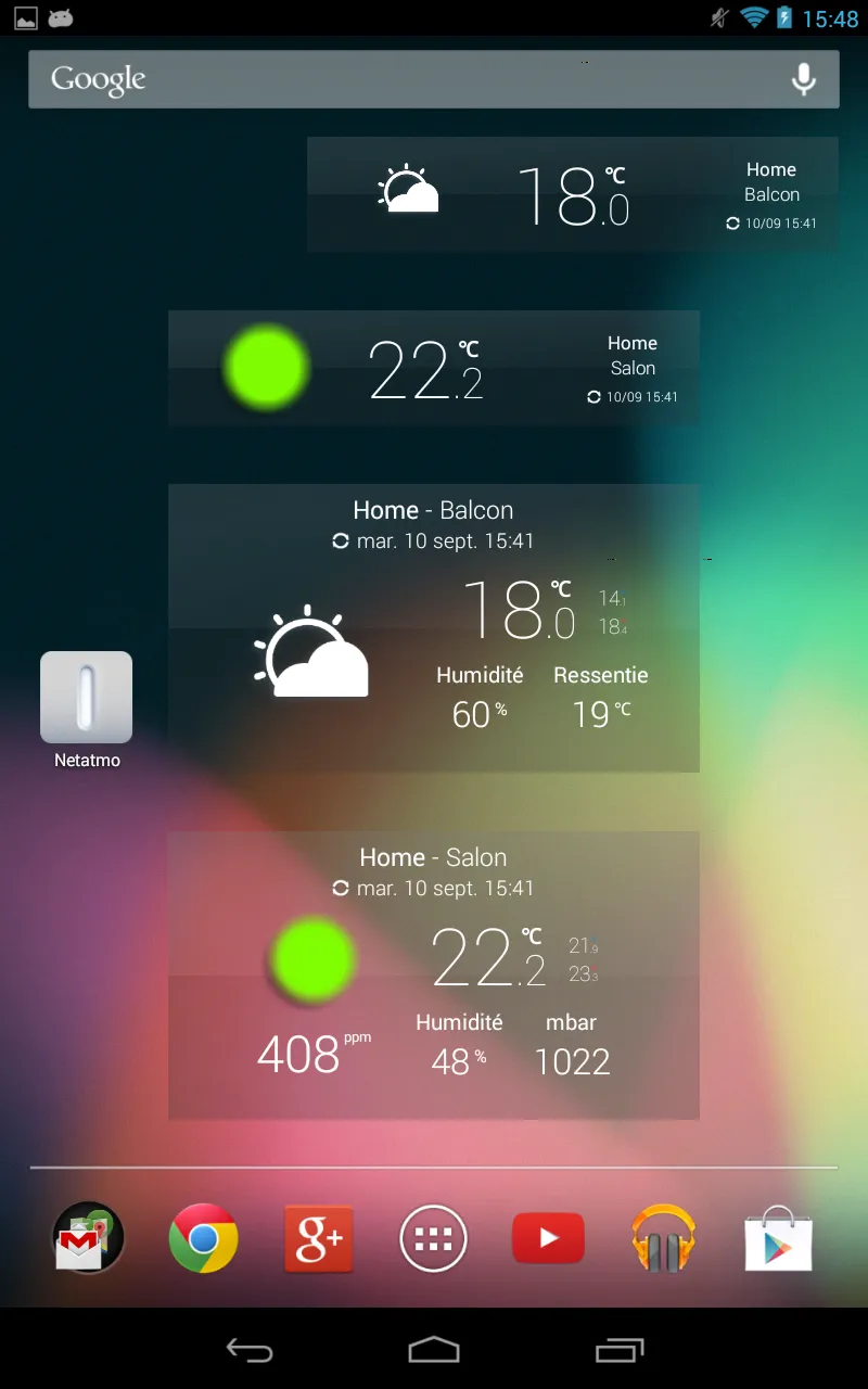 Netatmo Weather | Indus Appstore | Screenshot