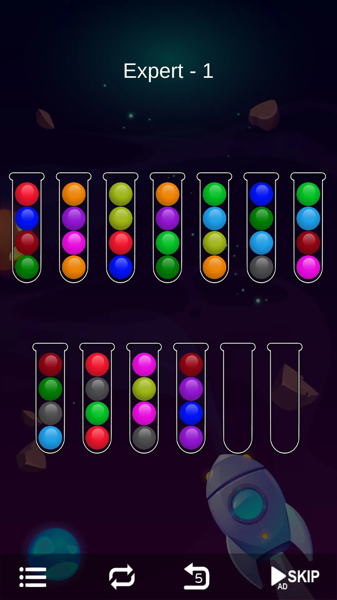 Ball Sort - Bubble Sort Puzzle | Indus Appstore | Screenshot